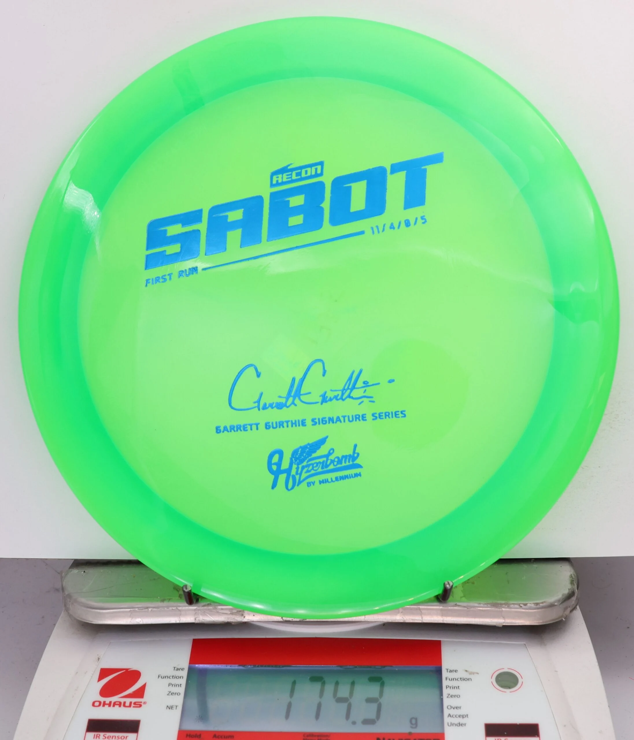 691899 Recon Sabot, Garret Gurthie - 1st Run - #258 Green, 174
