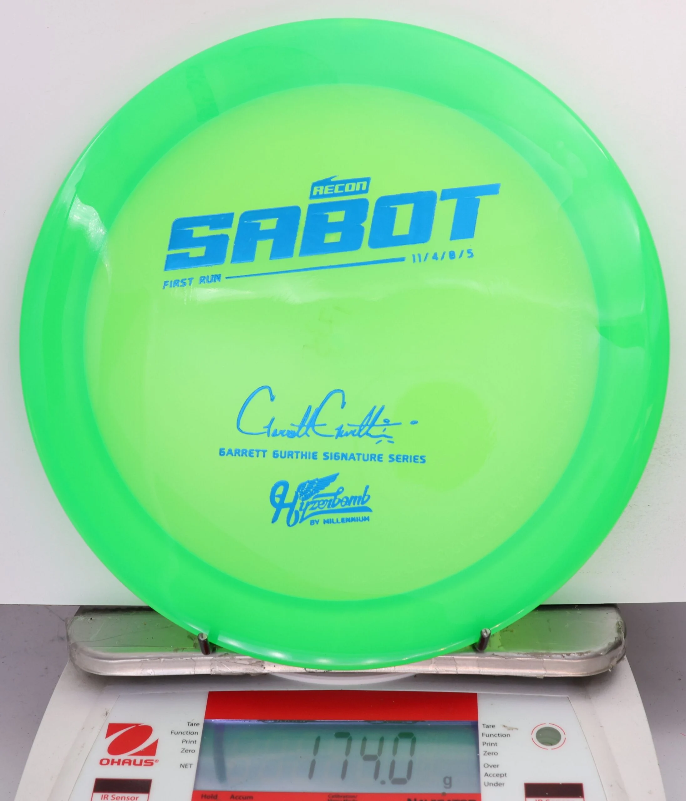 691900 Recon Sabot, Garret Gurthie - 1st Run - #259 Green, 174
