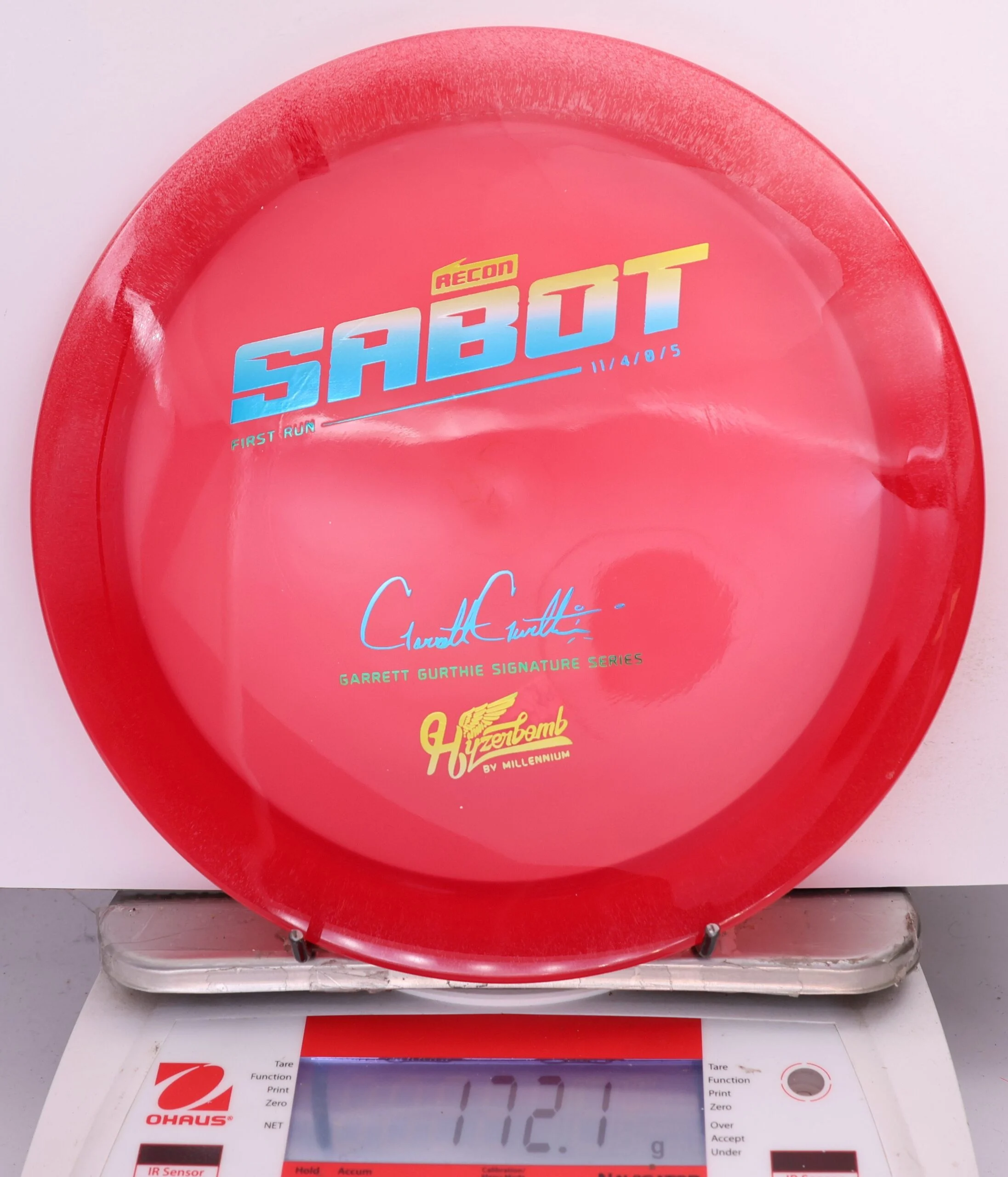 691947 Recon Sabot, Garret Gurthie - 1st Run - #268 Red, 172