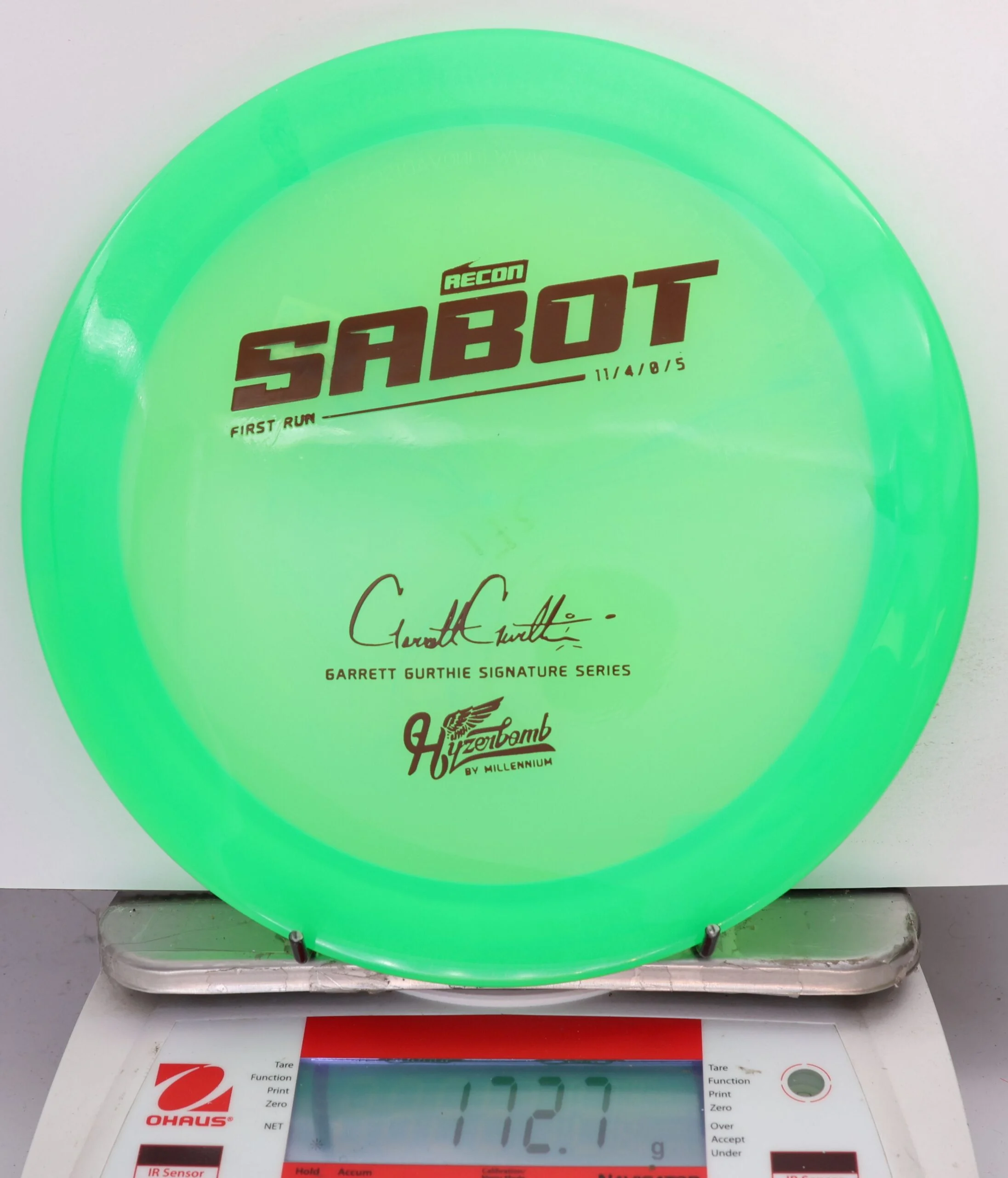 691948 Recon Sabot, Garret Gurthie - 1st Run - #269 Green, 173