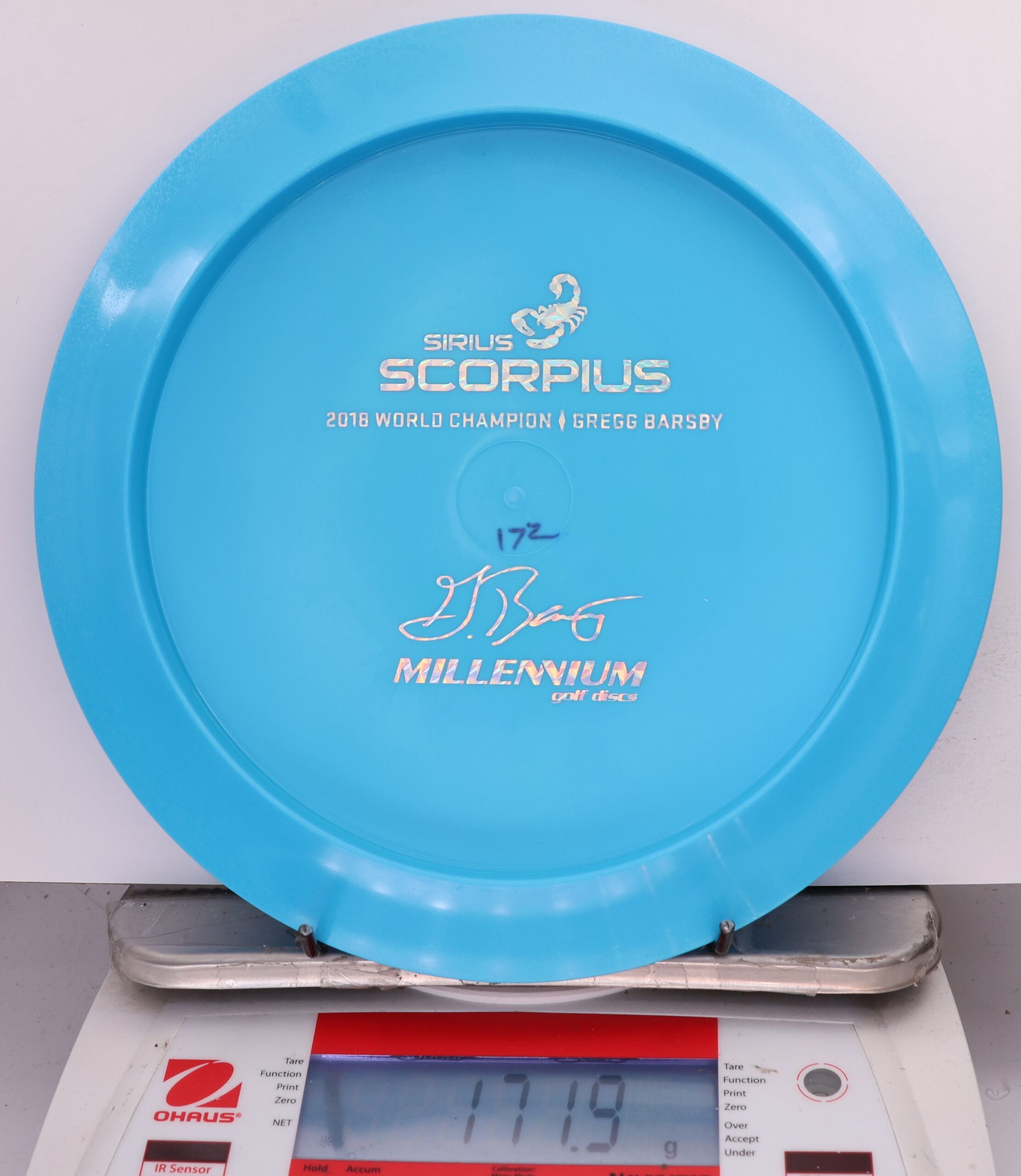 692205 Sirius Scorpius, Gregg Barsby Bottom Stamp - #250 Blue, 172