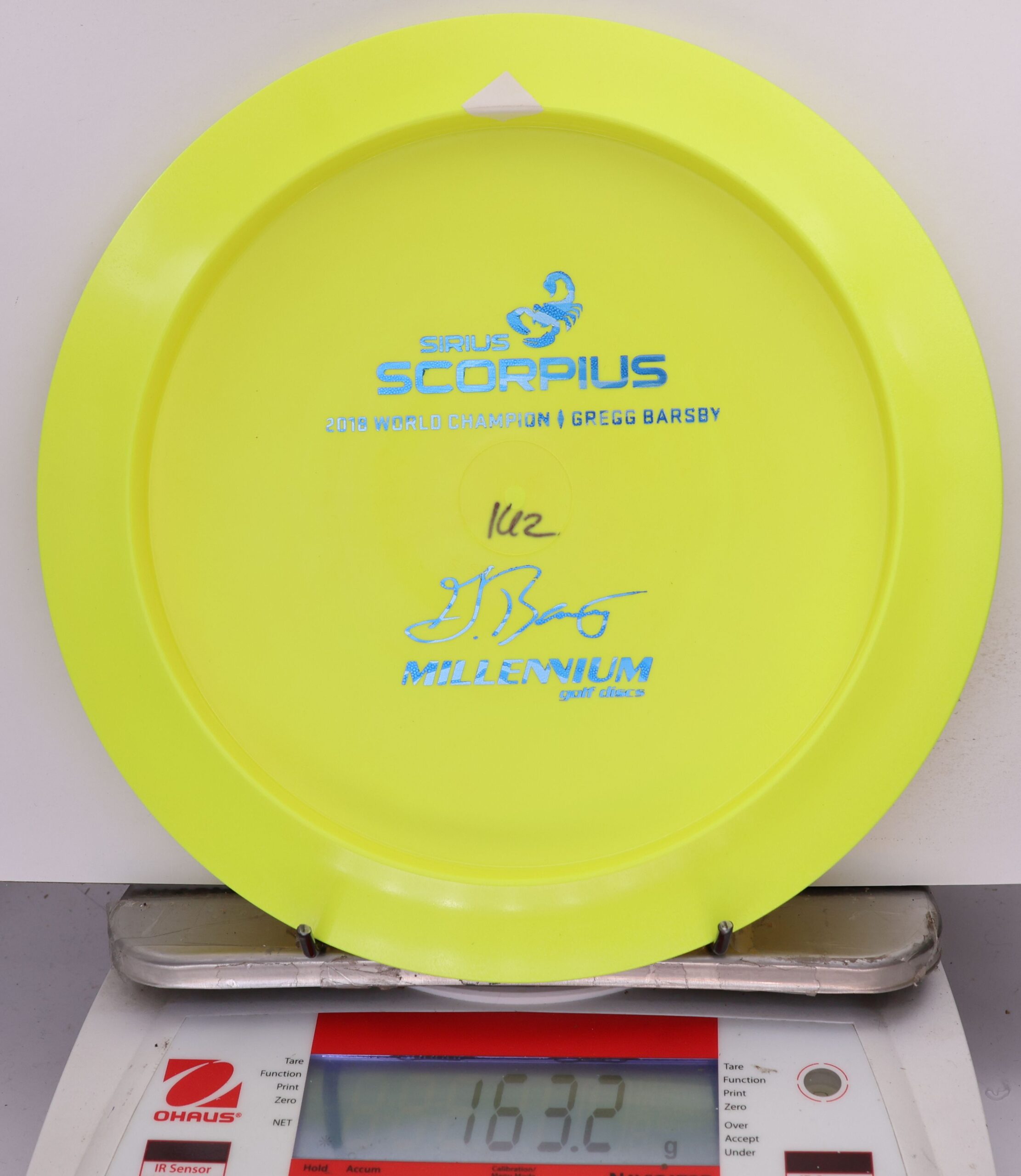 692214 Sirius Scorpius, Gregg Barsby Bottom Stamp - #252 Yellow, 163