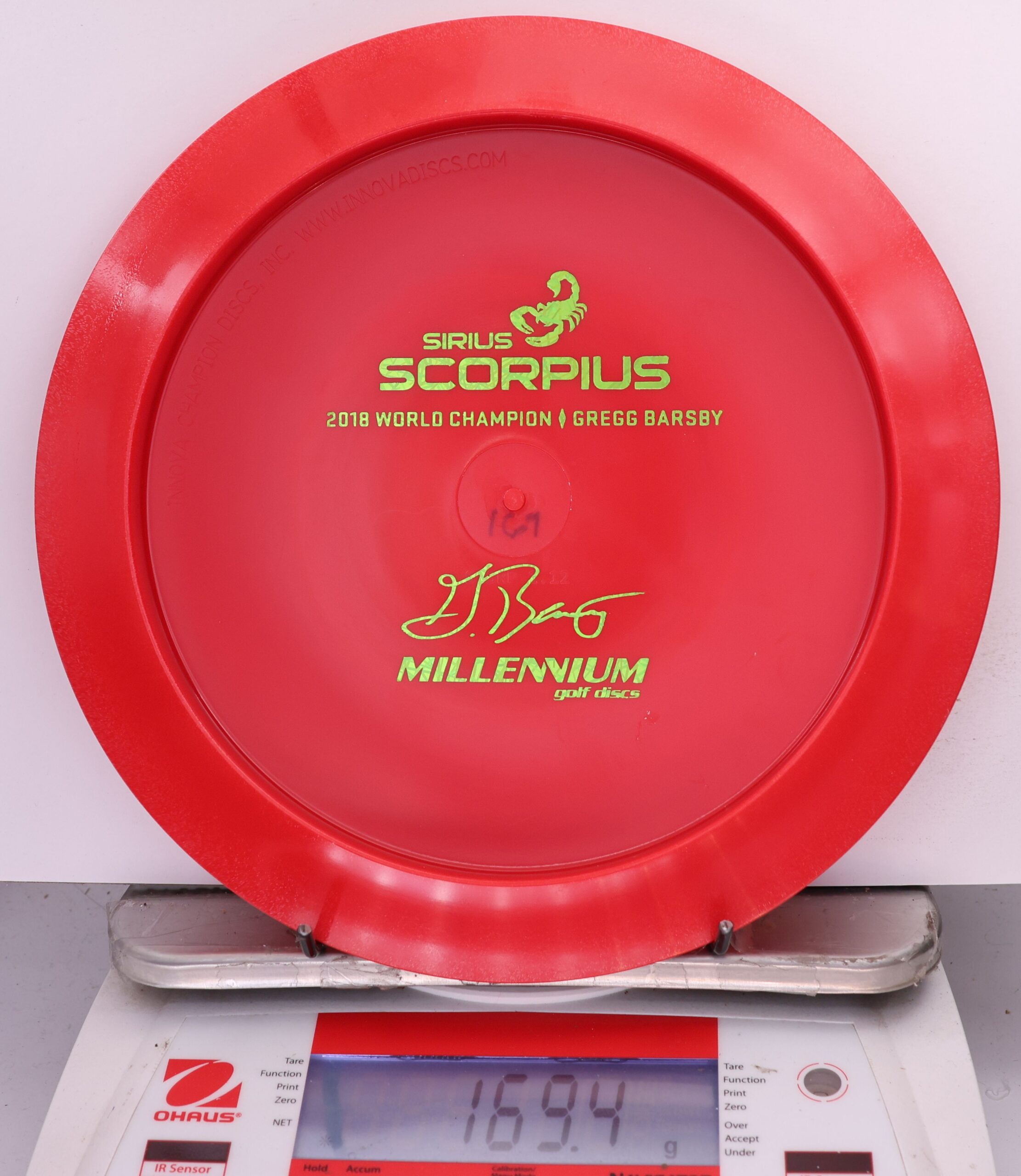 692215 Sirius Scorpius, Gregg Barsby Bottom Stamp - #253 Red, 169