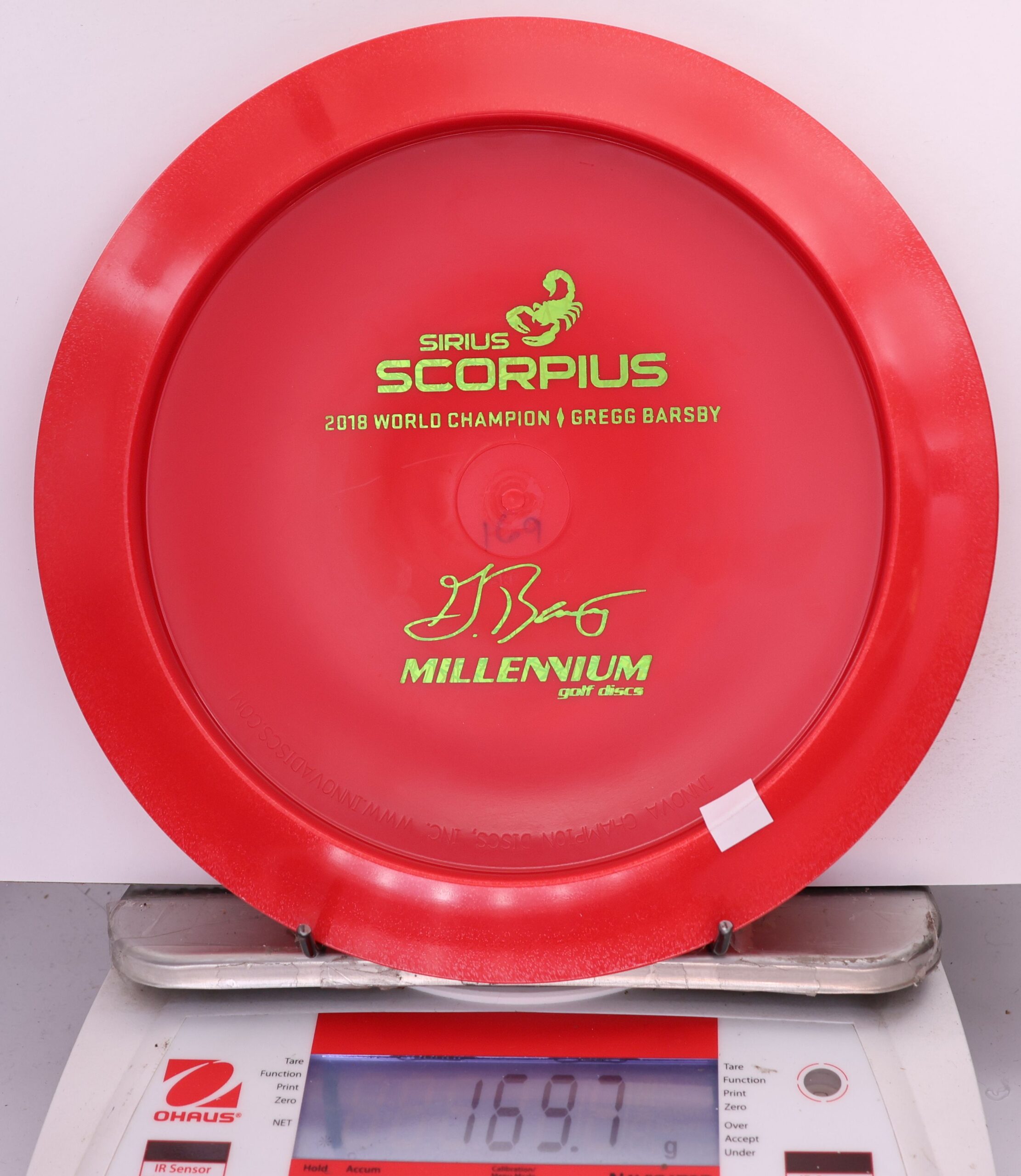 692216 Sirius Scorpius, Gregg Barsby Bottom Stamp - #254 Red, 170