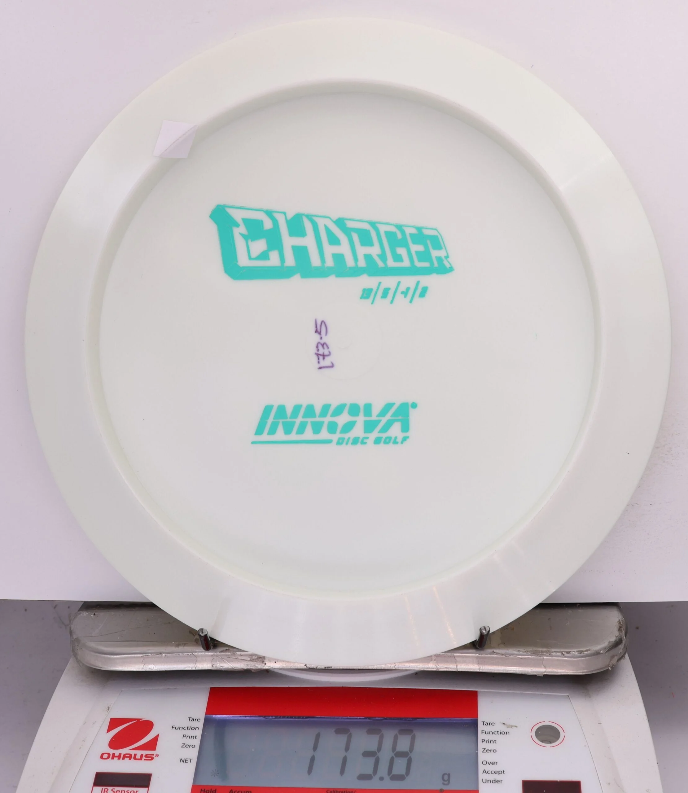 693400 Star Charger, Bottom Stamp - #417 White, 174