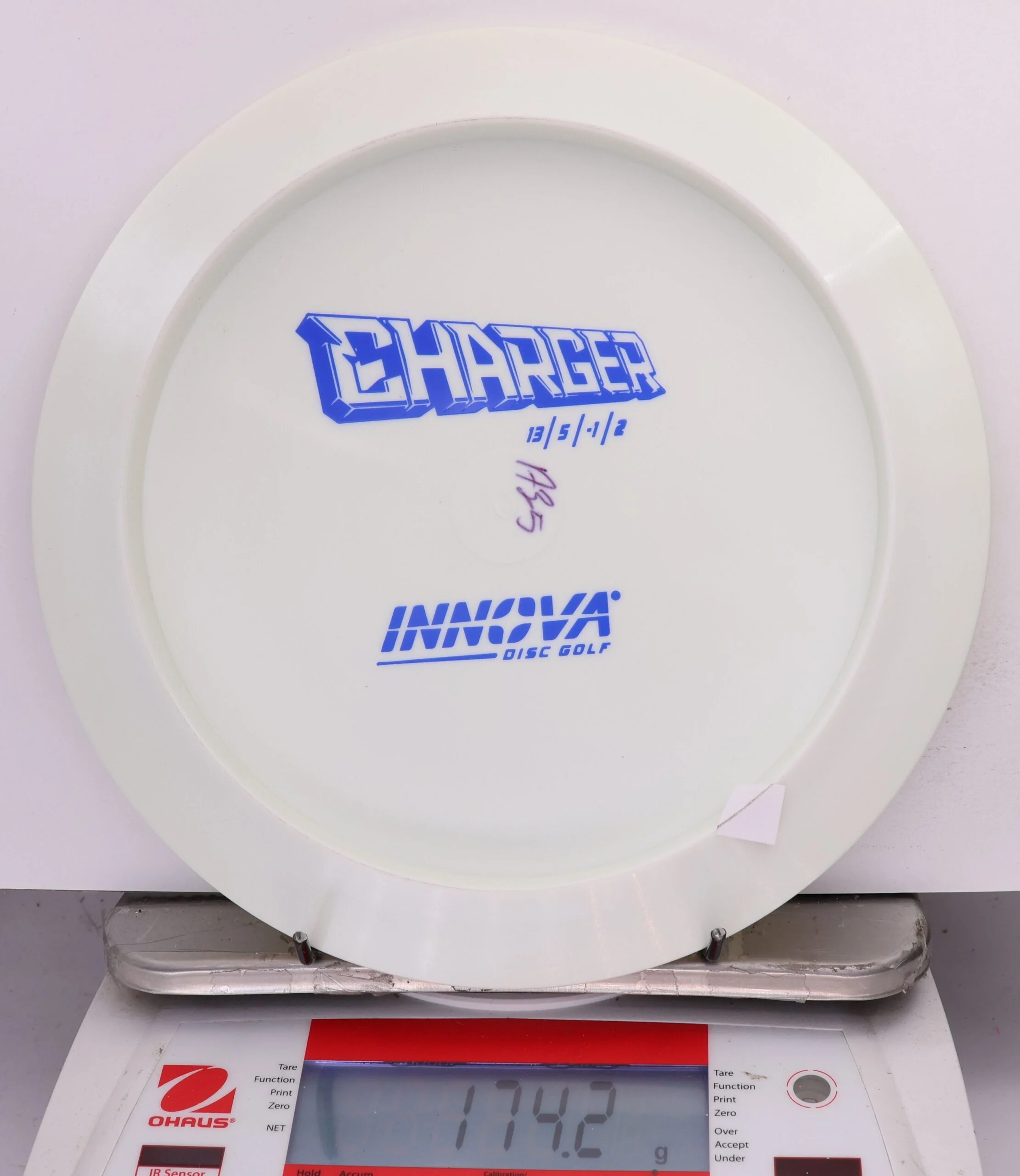 693401 Star Charger, Bottom Stamp - #418 White, 174