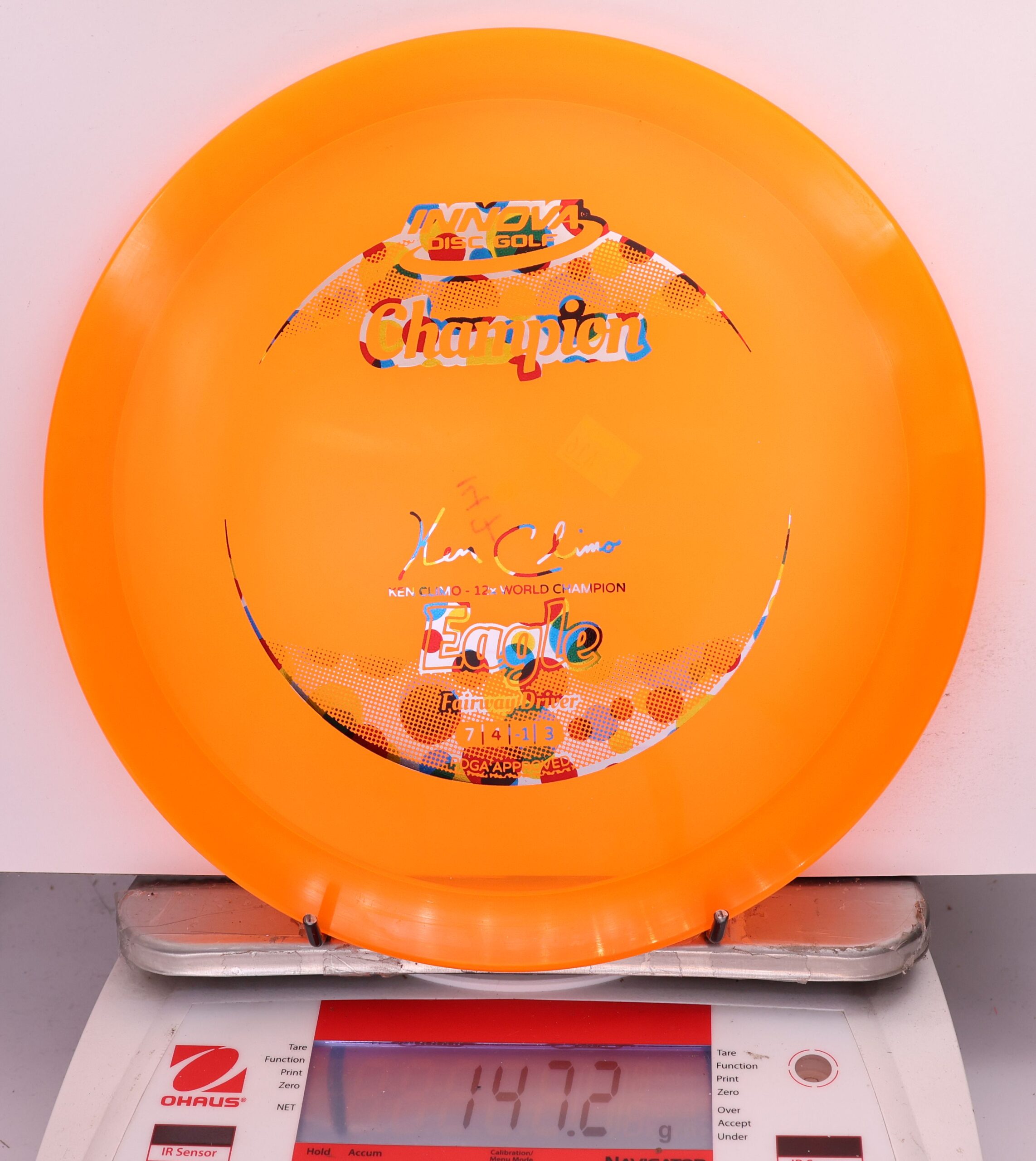 693591 Champion Eagle X, Ken Climo 12x - #416 Orange, 147