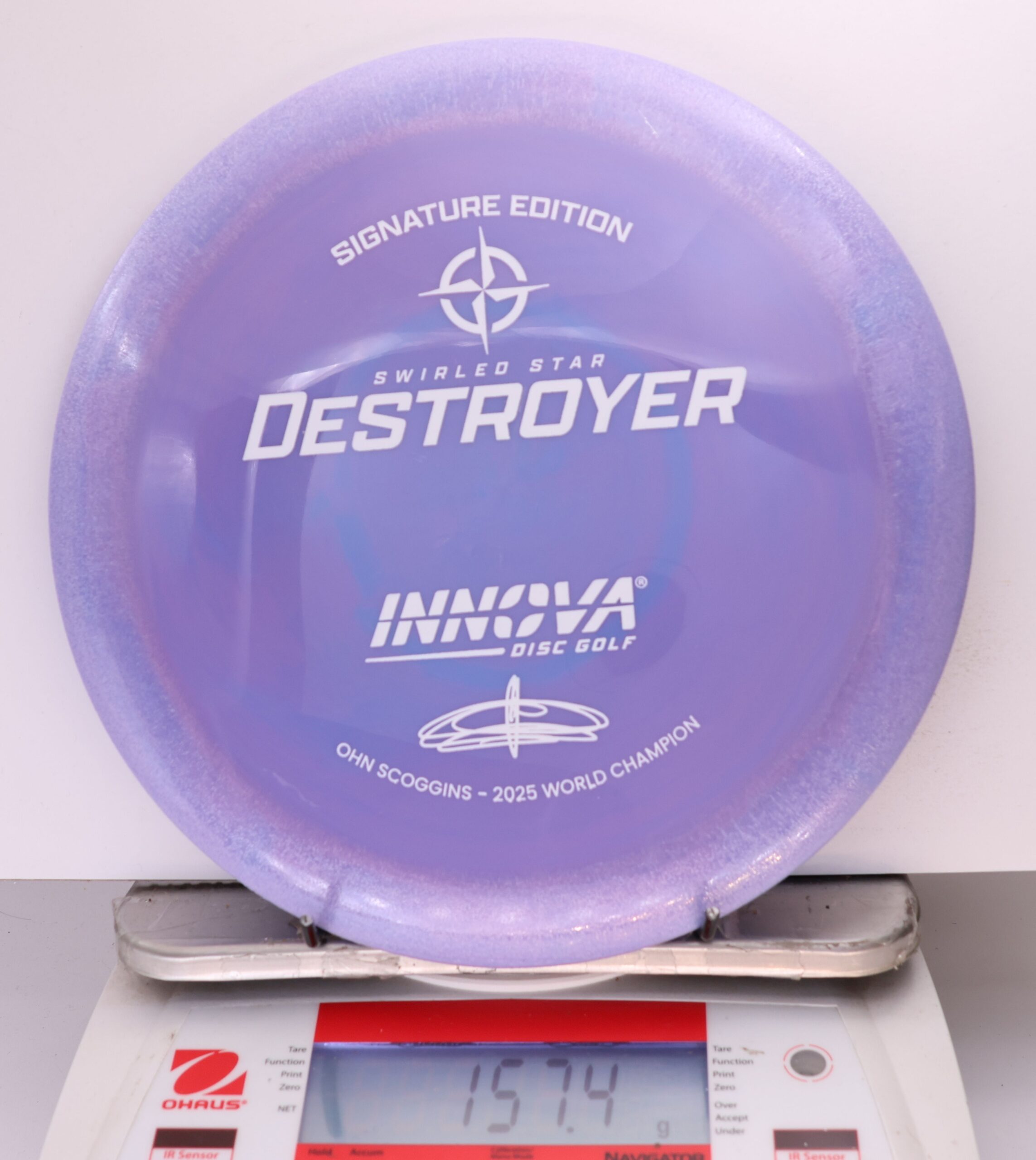697206 Swirled Star Destroyer, Ohn Scoggins 2025 FPO World Champion - #64 Purple, 157