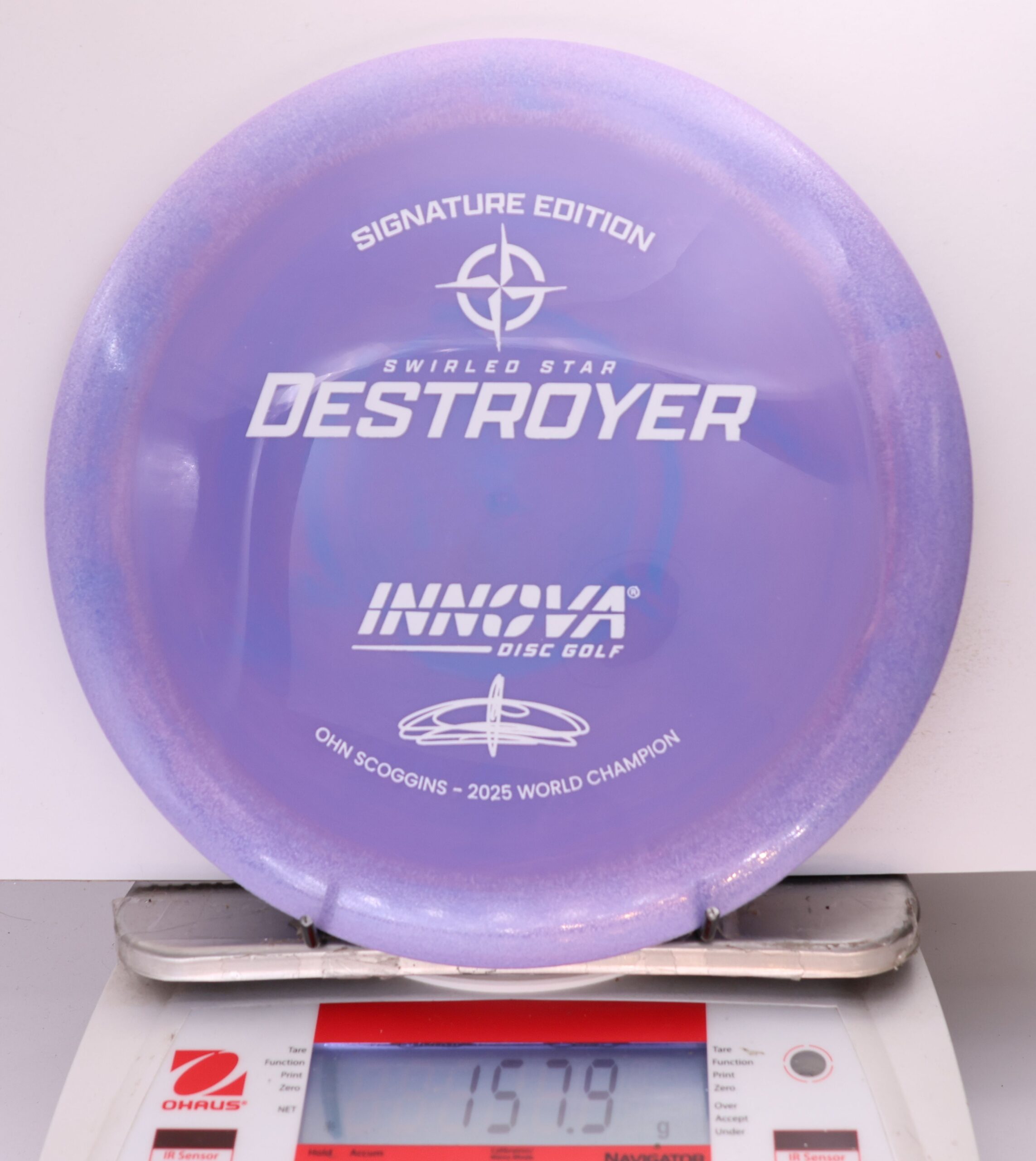 697207 Swirled Star Destroyer, Ohn Scoggins 2025 FPO World Champion - #65 Purple, 158