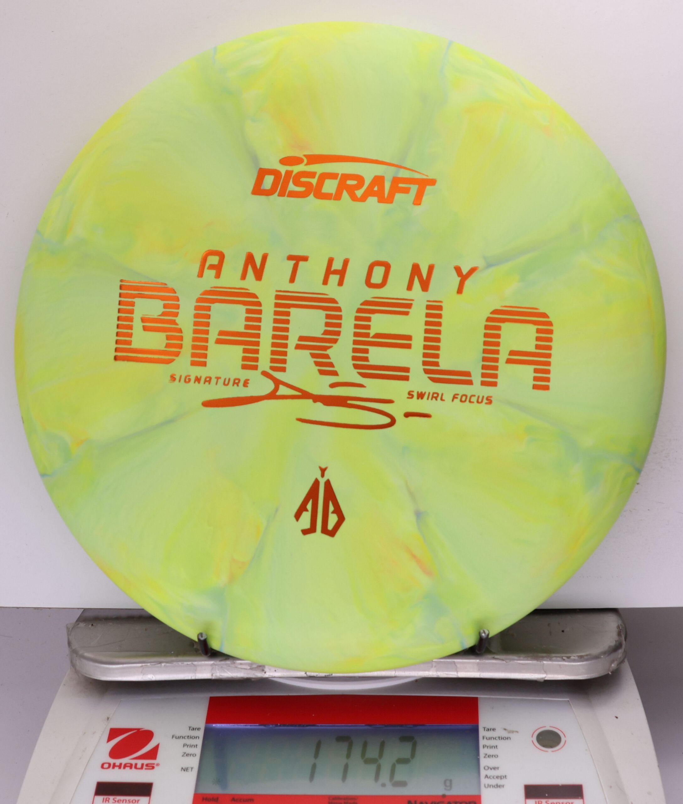 697801 Crazy Tuff Swirl Focus, Anthony Barela - #66 Grellow, 174