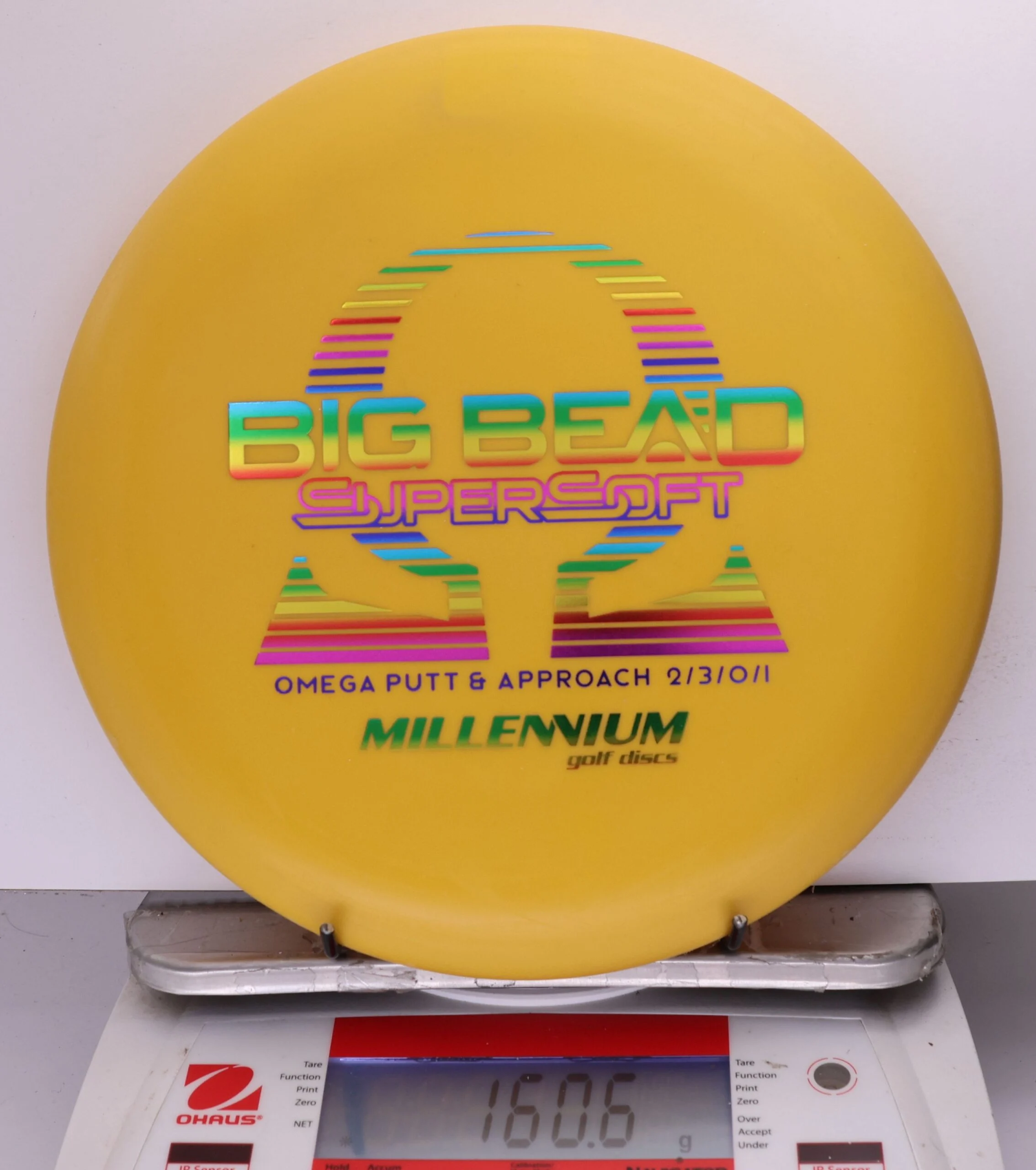 698557 Millennium Omega SS, Big Bead - #01 Yellow, 161