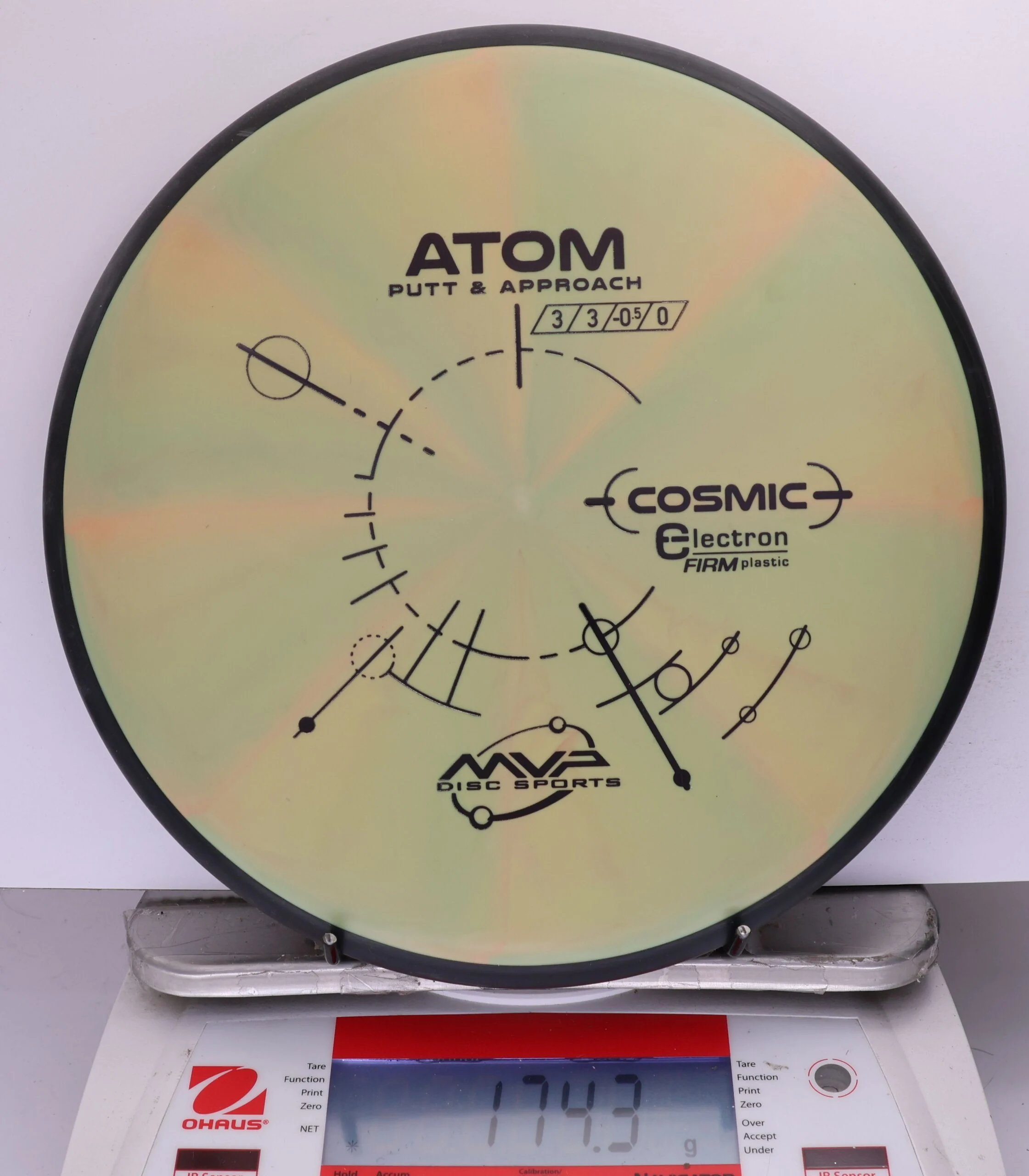 699168 Cosmic Electron Firm Atom - #269 OrangeGreen, 174