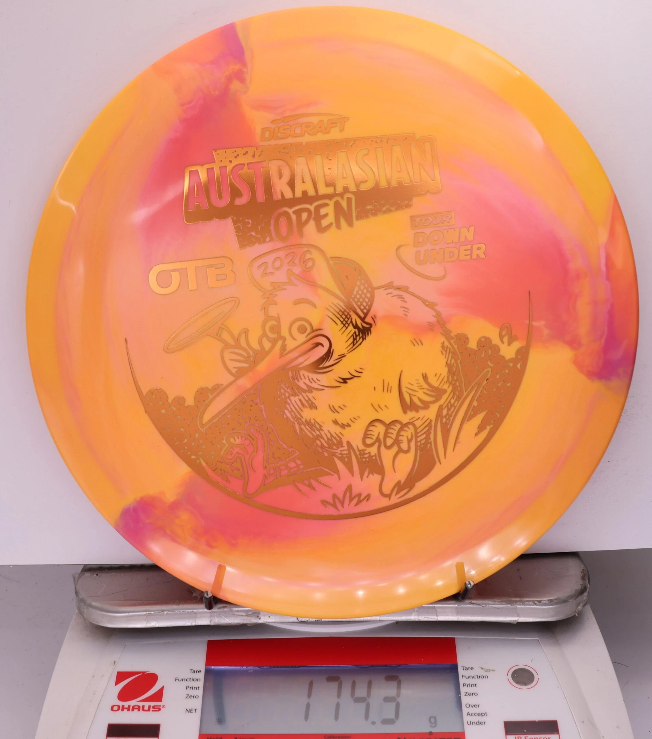 700010 ESP Swirl FLX Cicada, 2026 Tour Down Under - #366 YellowOrngPink, 174