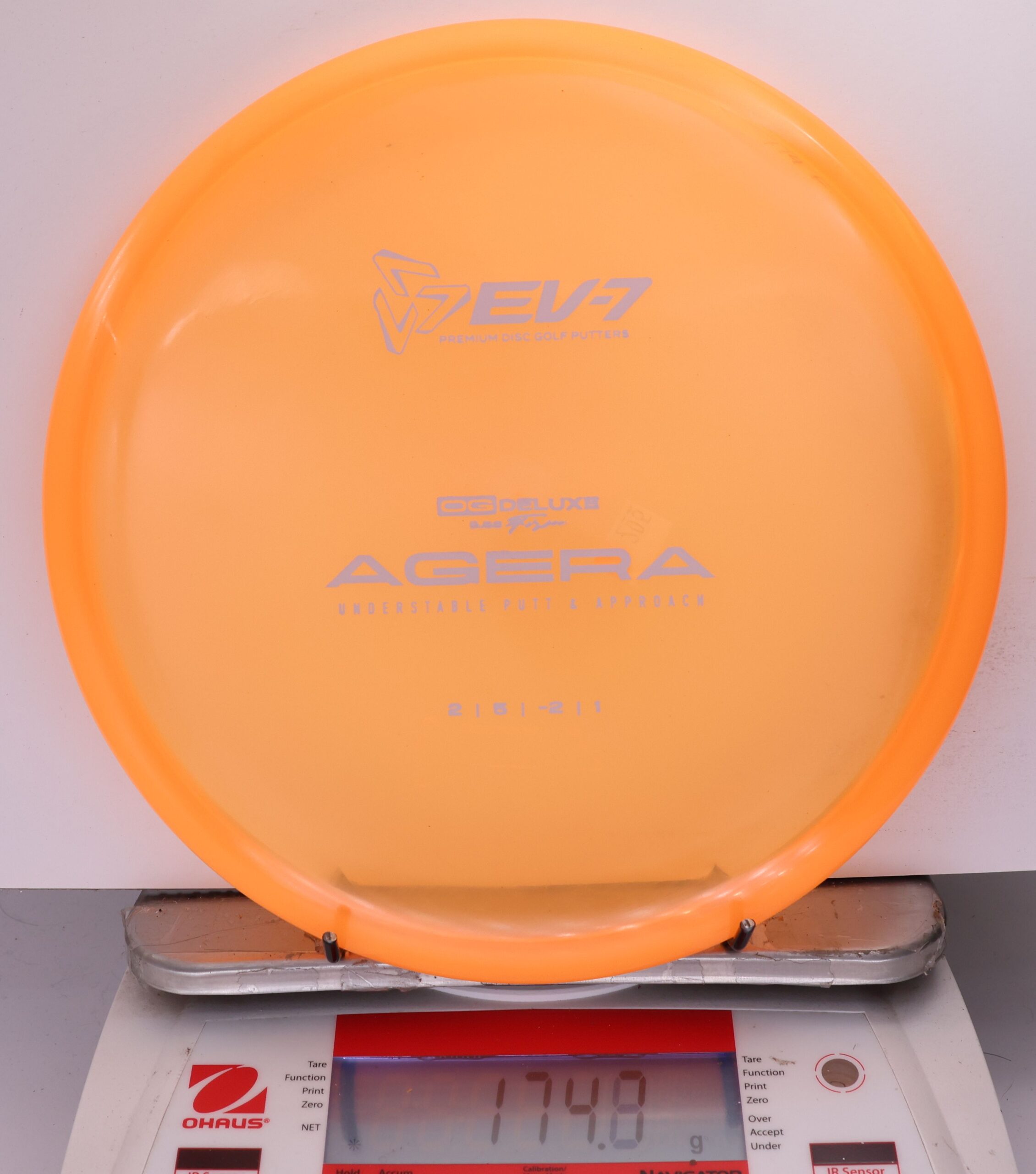 700135 EV-7 Agera, OG Deluxe Firm - #205 Orange, 174