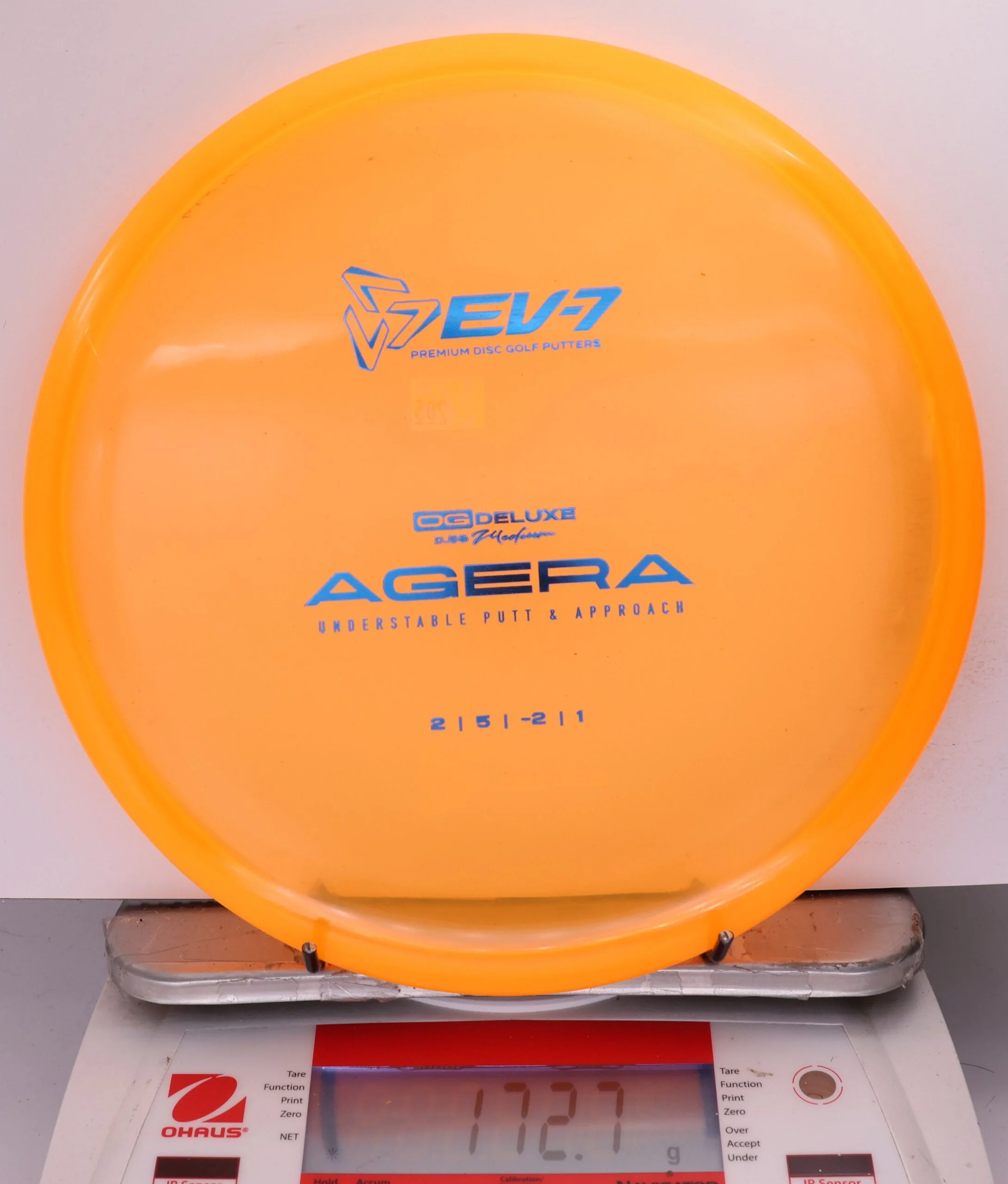 700187 EV-7 Agera, OG Deluxe Medium - #205 Orange, 173