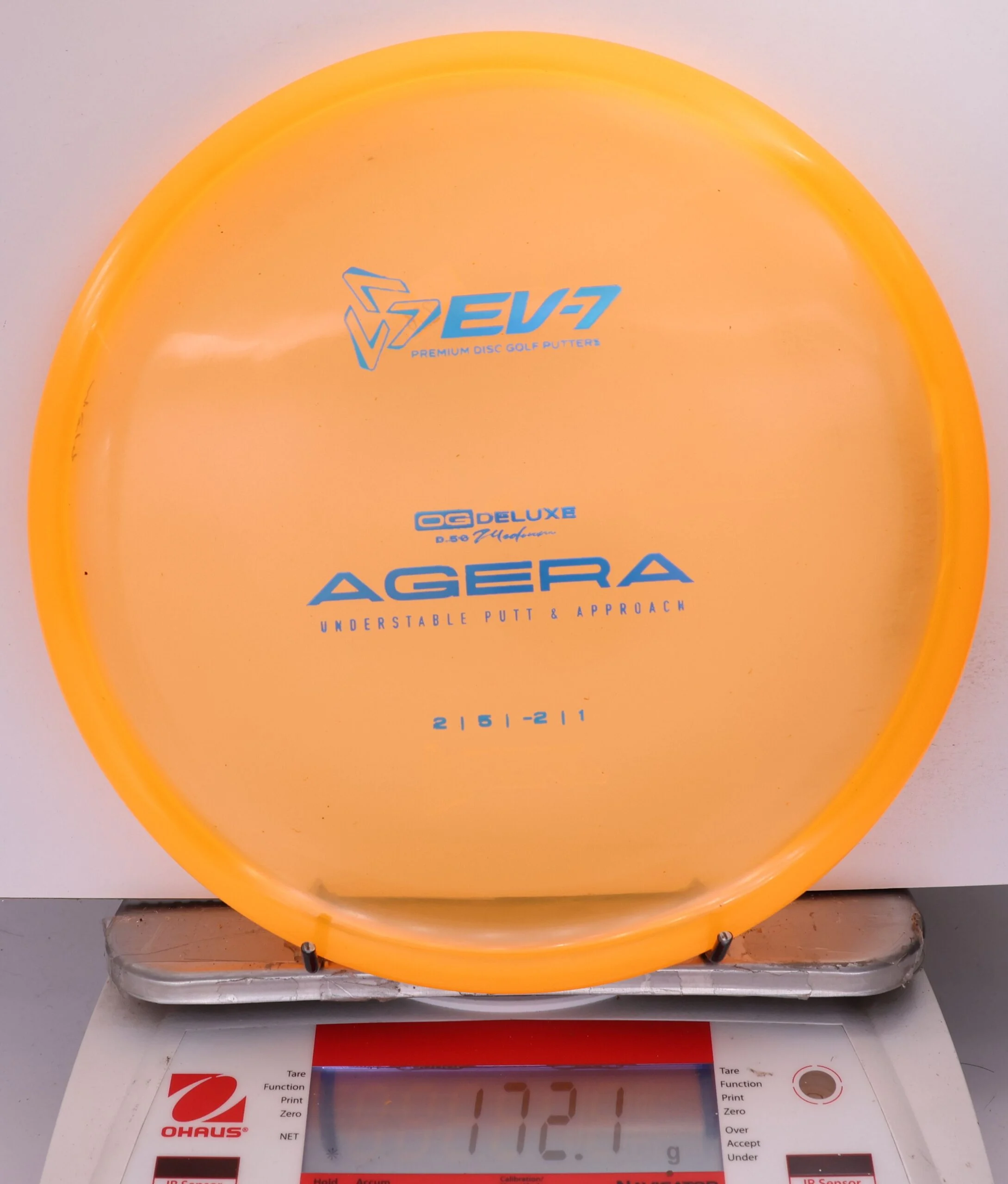 700196 EV-7 Agera, OG Deluxe Medium - #206 Orange, 172