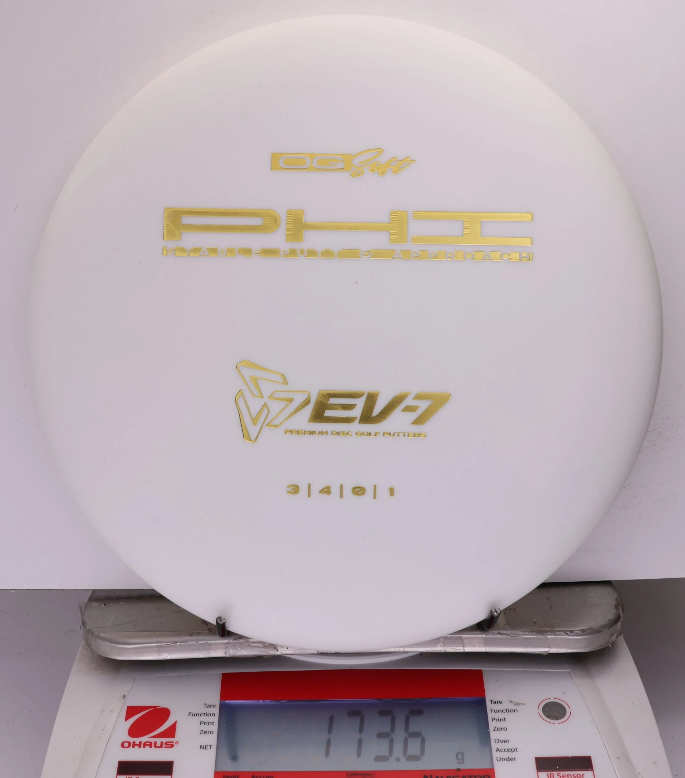700539 EV-7 Phi, OG Soft - #201 White, 174