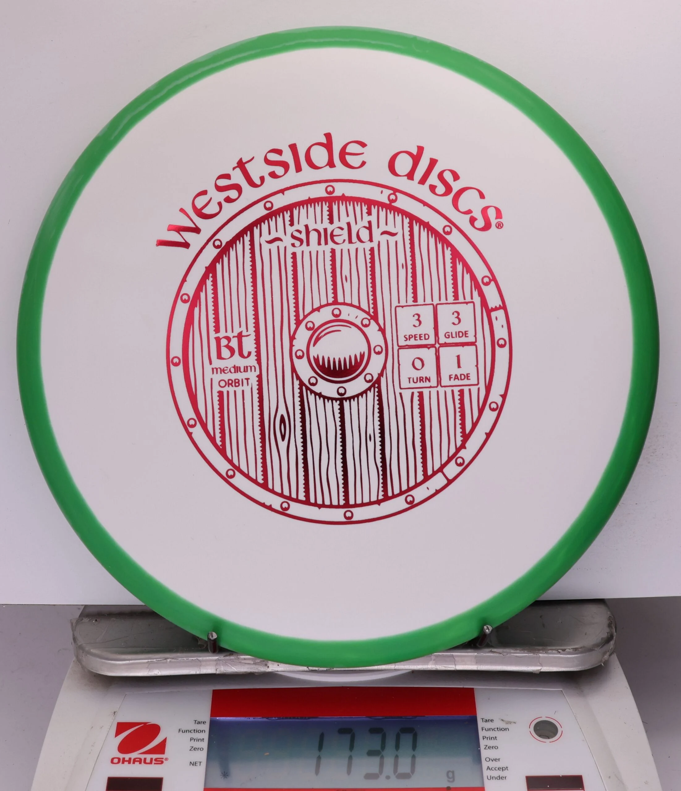 700872 BT Medium Orbit Shield - #960 Green-White, 173