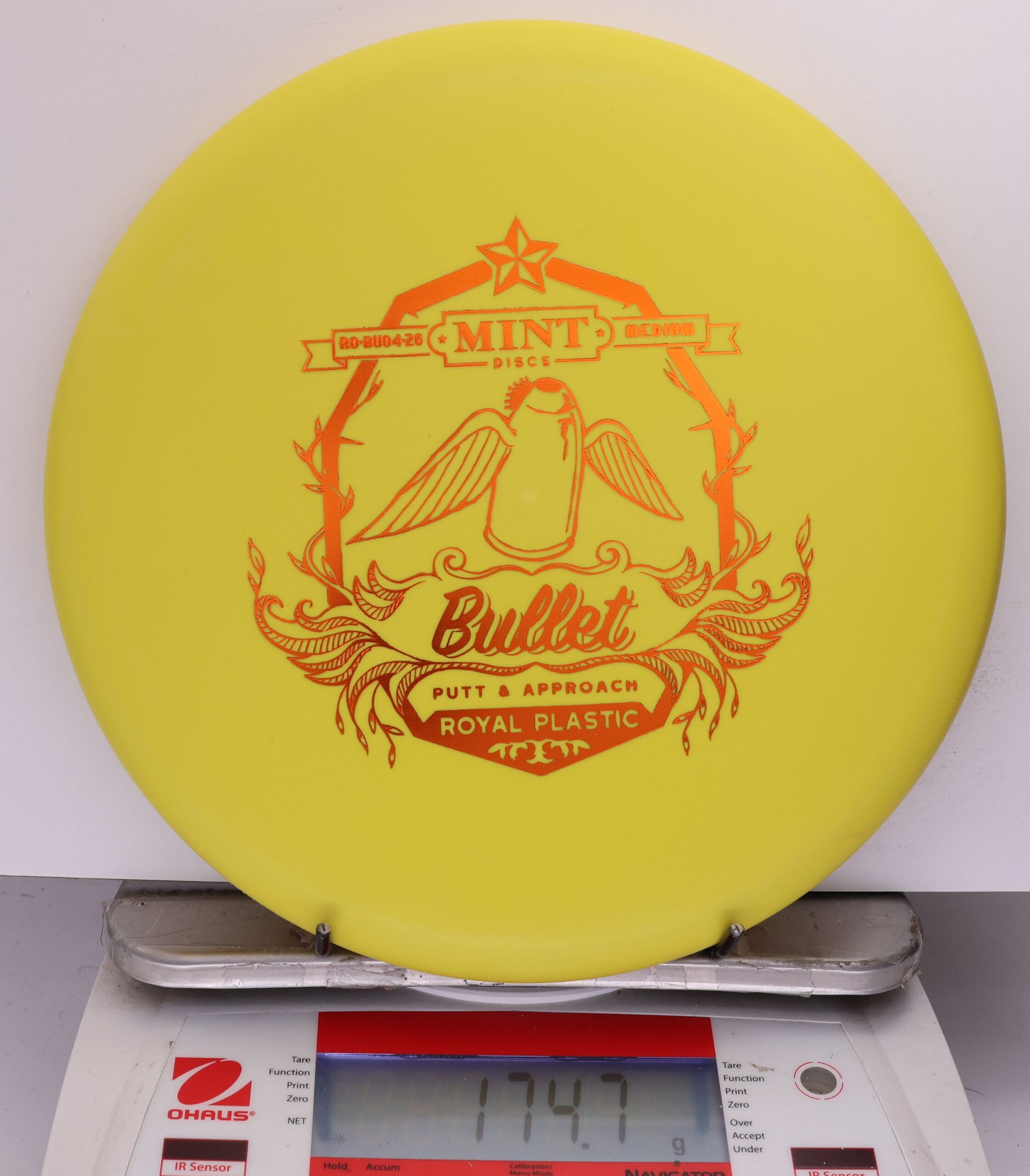 702424 Royal Medium Bullet - #09 Yellow, 175