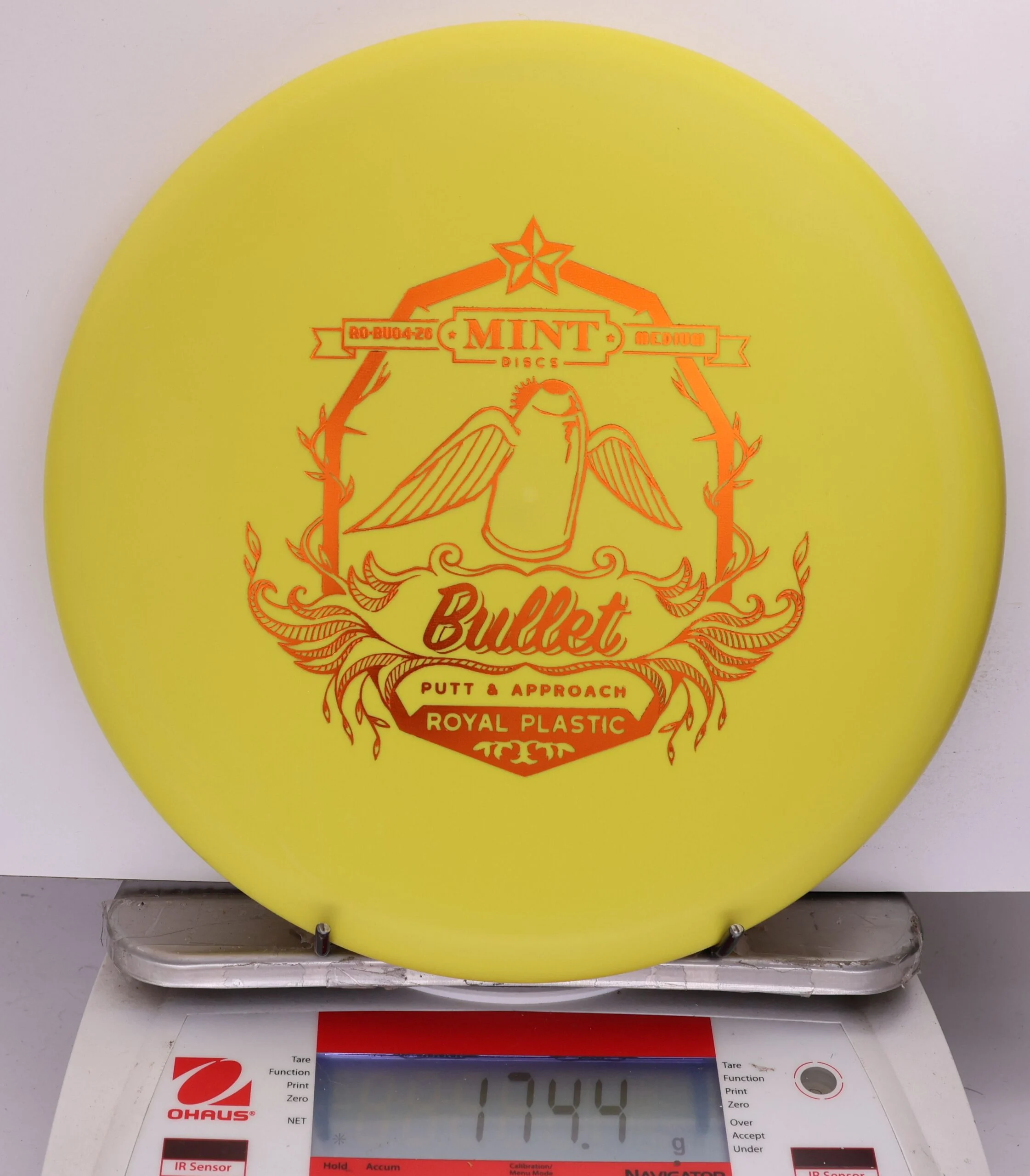 702425 Royal Medium Bullet - #10 Yellow, 174