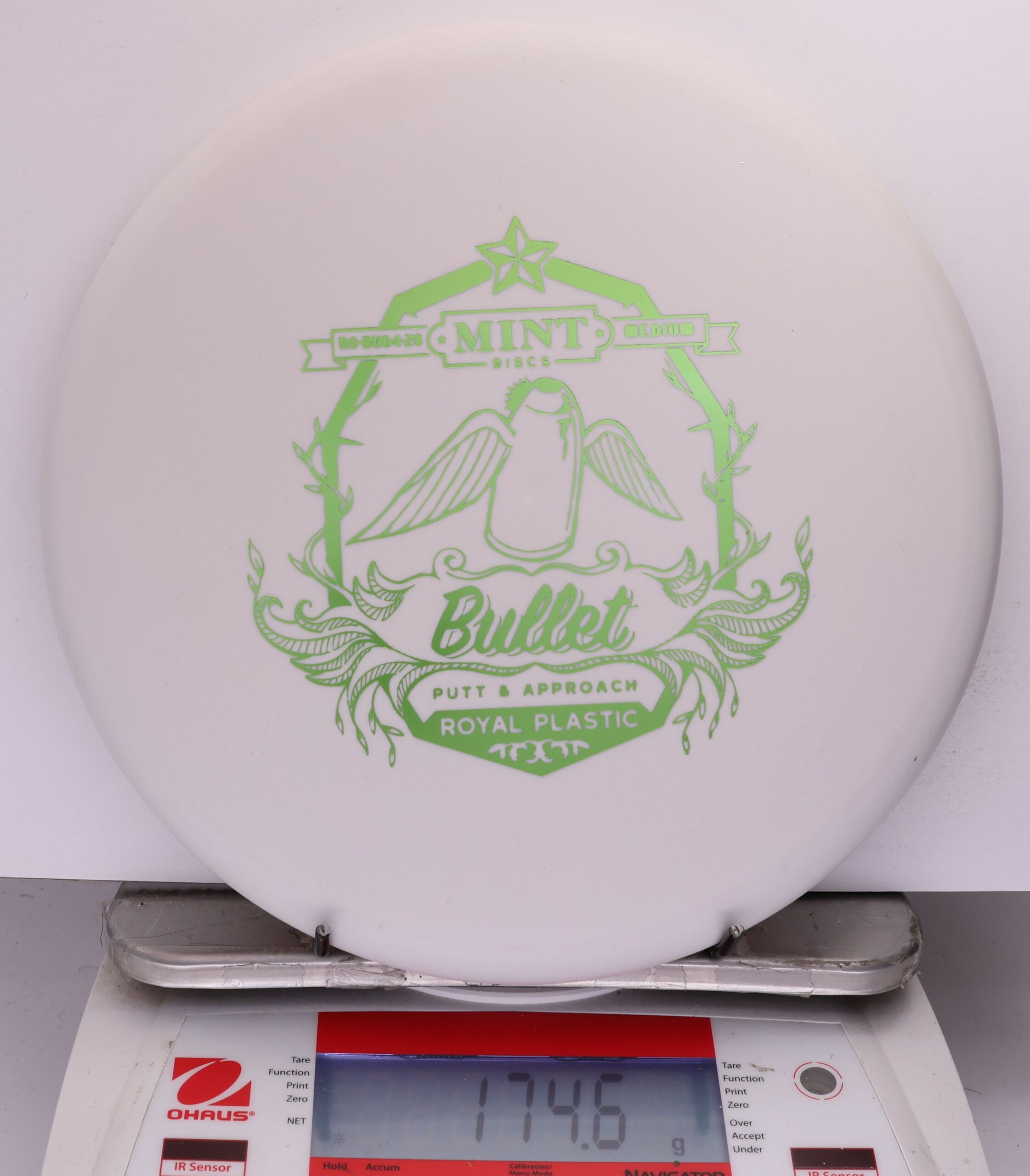 702524 Royal Medium Bullet - #22 White, 175