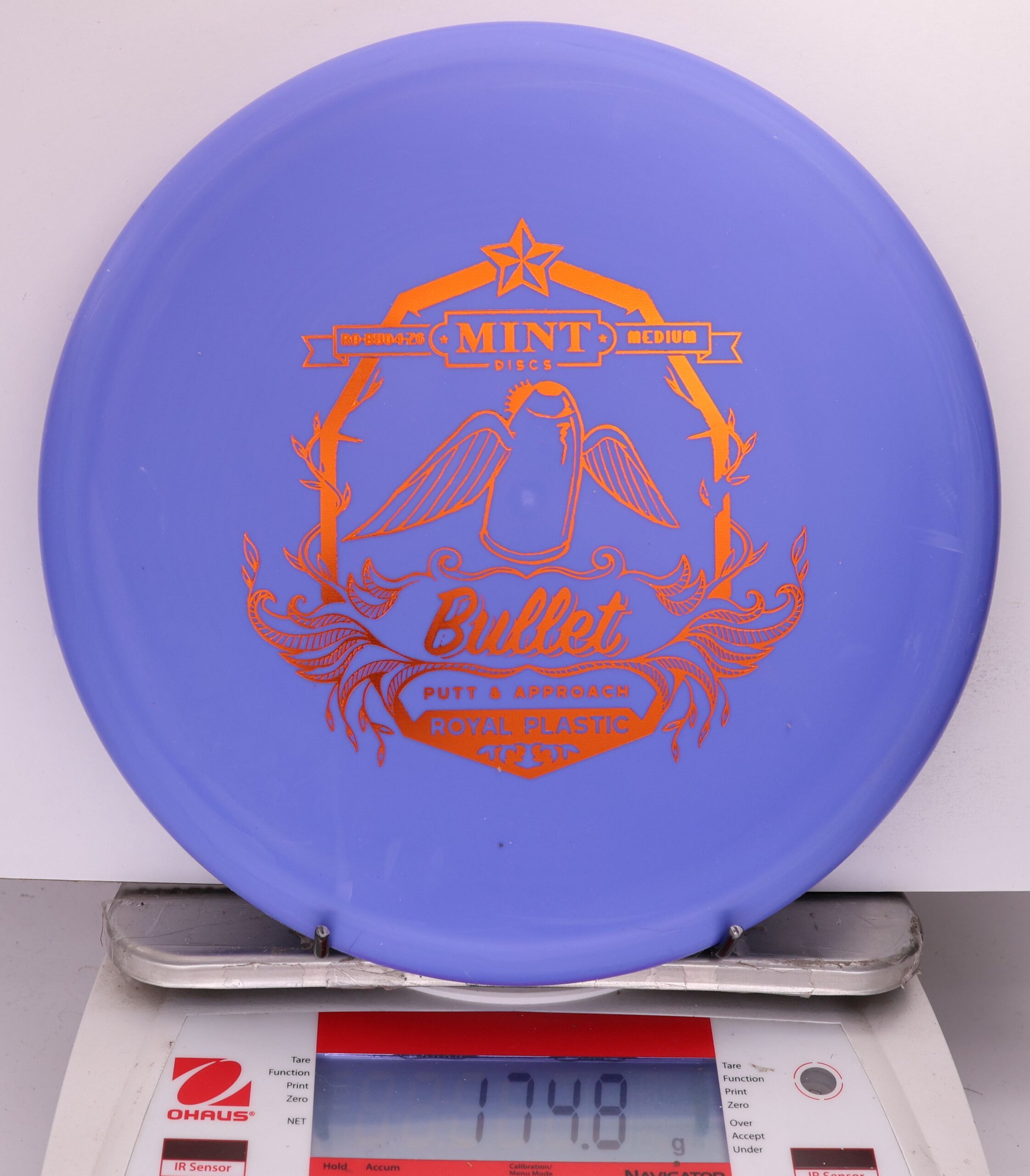 702561 Royal Medium Bullet - #30 Purple, 175