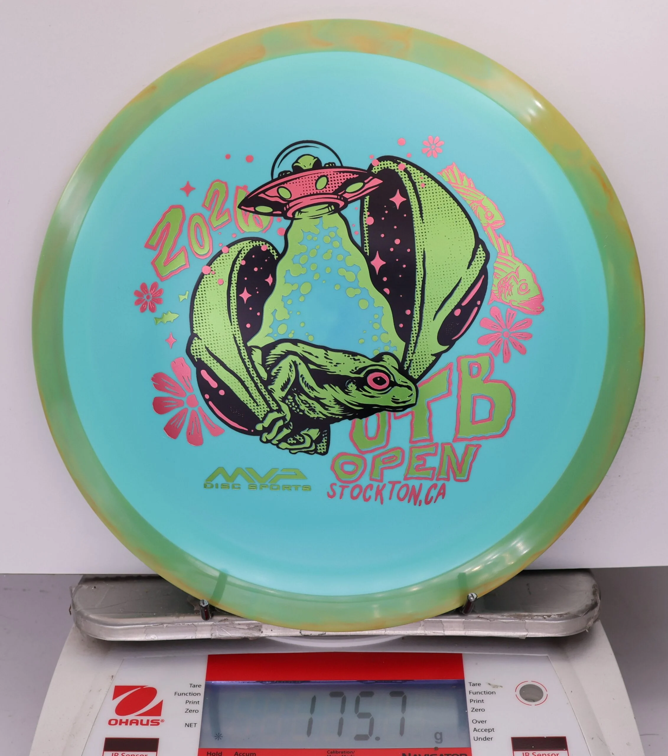 710701 Fission Delirium, 2026 OTB Open - #11 GreenYello-LtBlue, 176