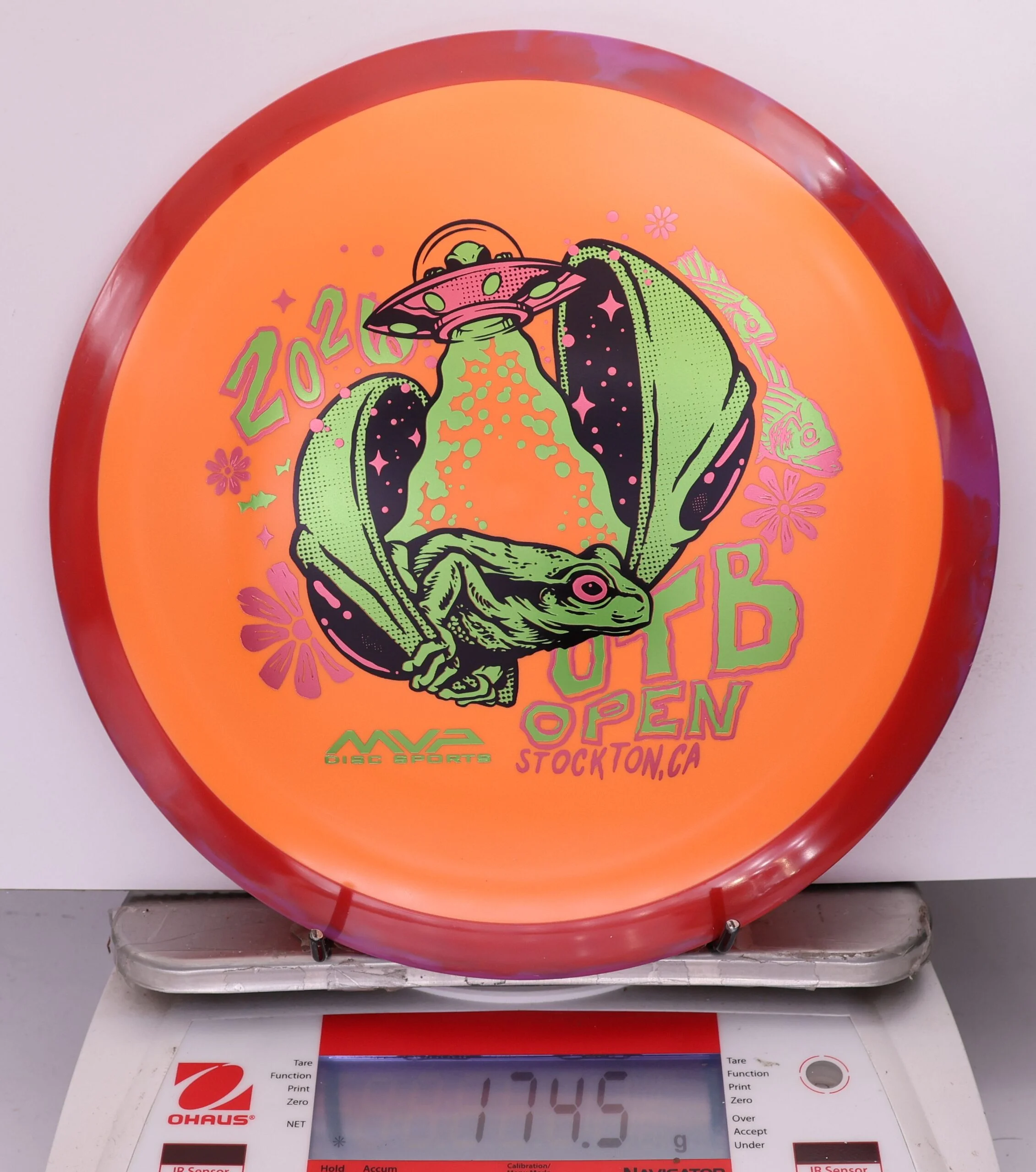 710808 Fission Delirium, 2026 OTB Open - #20 Red-Orange, 175