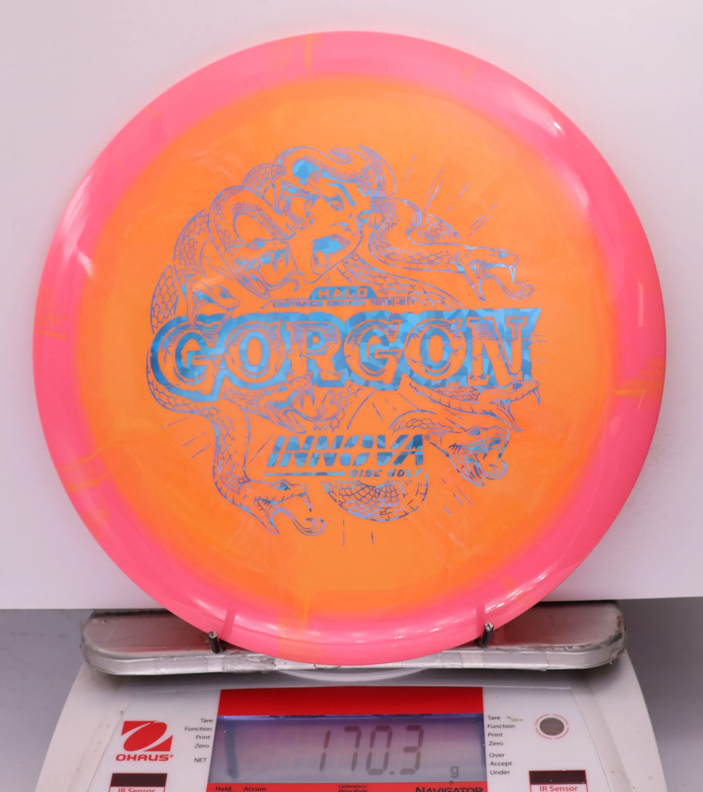 712545 Halo Star Gorgon - #444 PinkOrange, 170