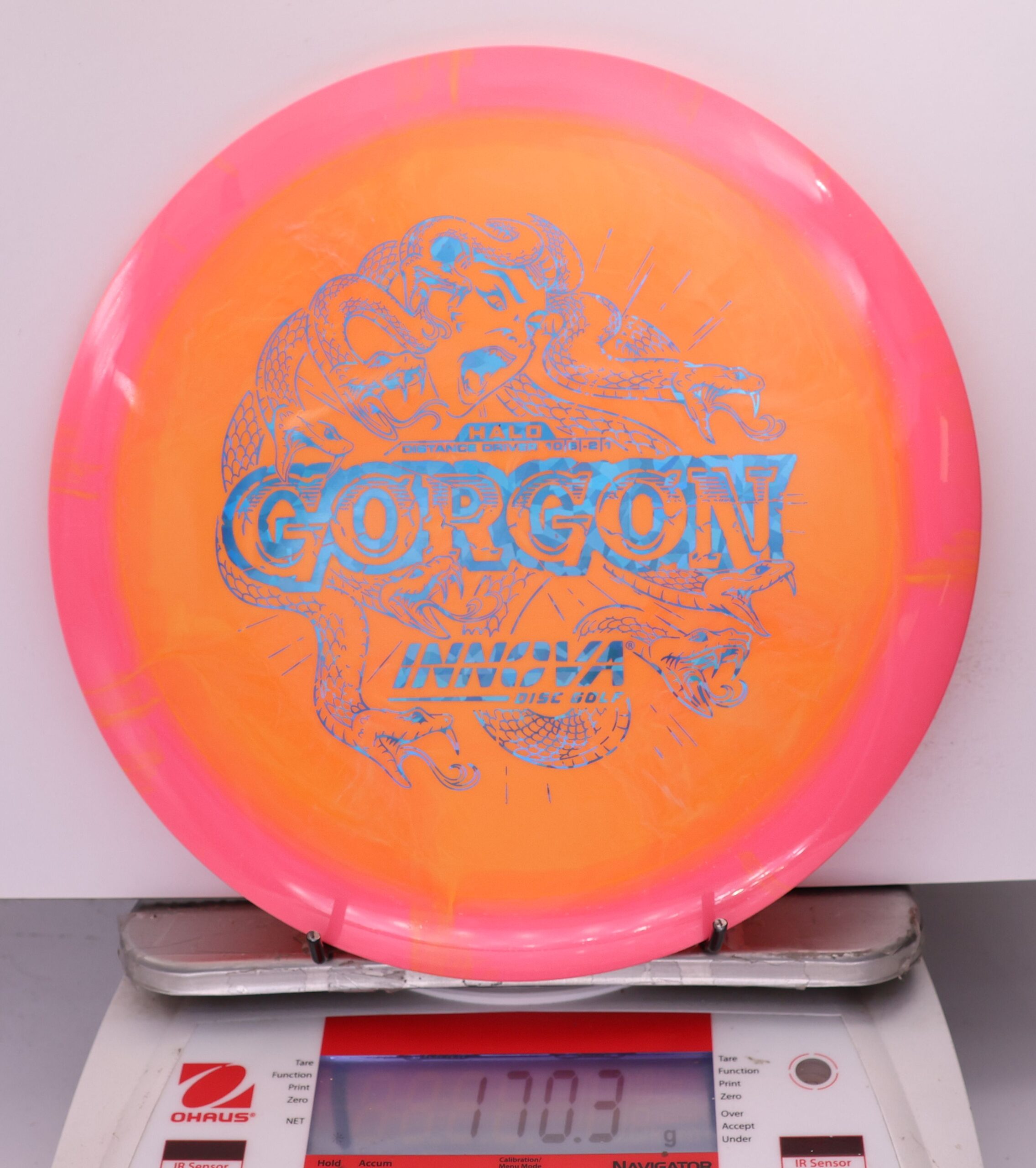 712545 Halo Star Gorgon - #444 PinkOrange, 170