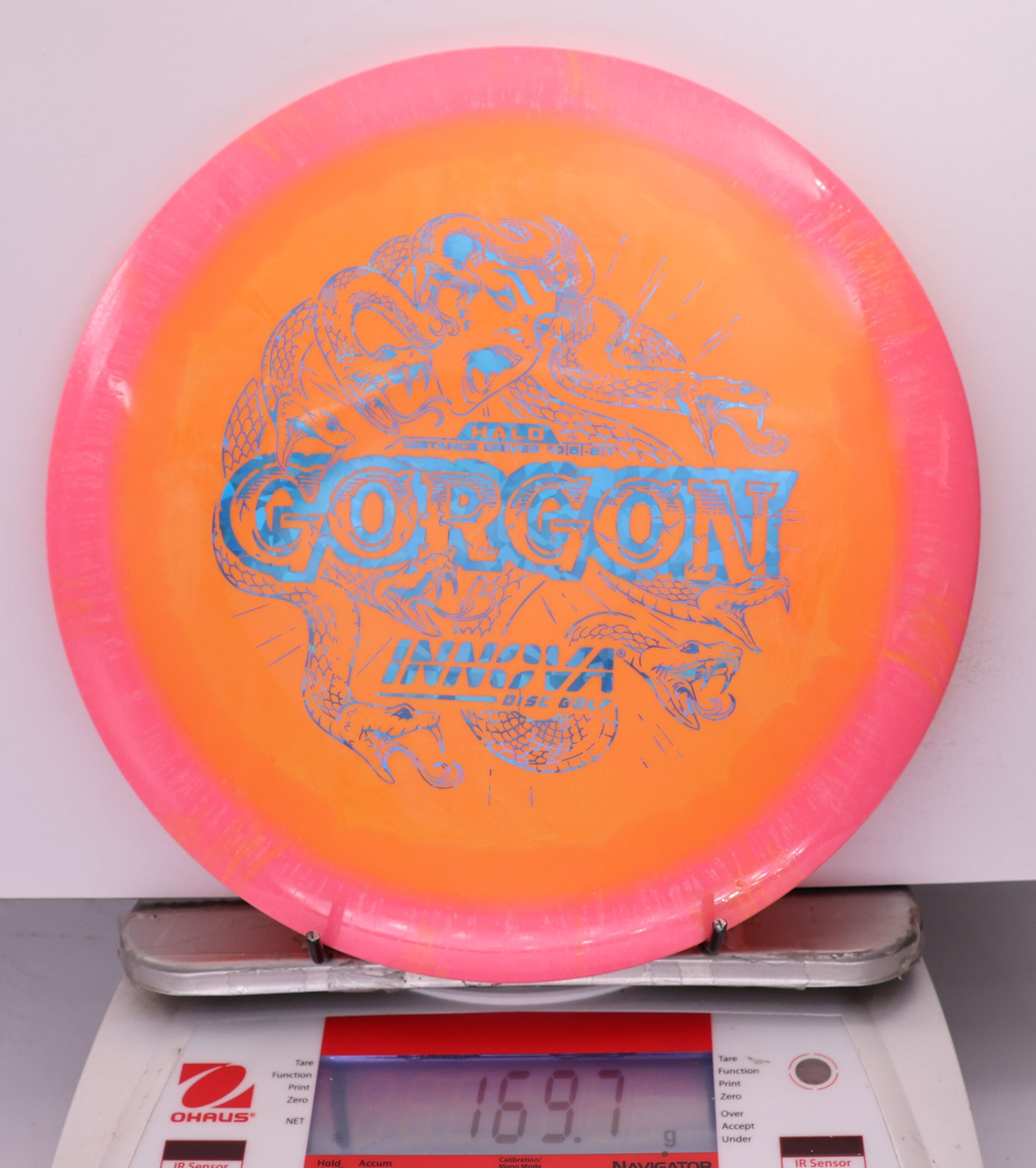 712547 Halo Star Gorgon - #446 PinkOrange, 170