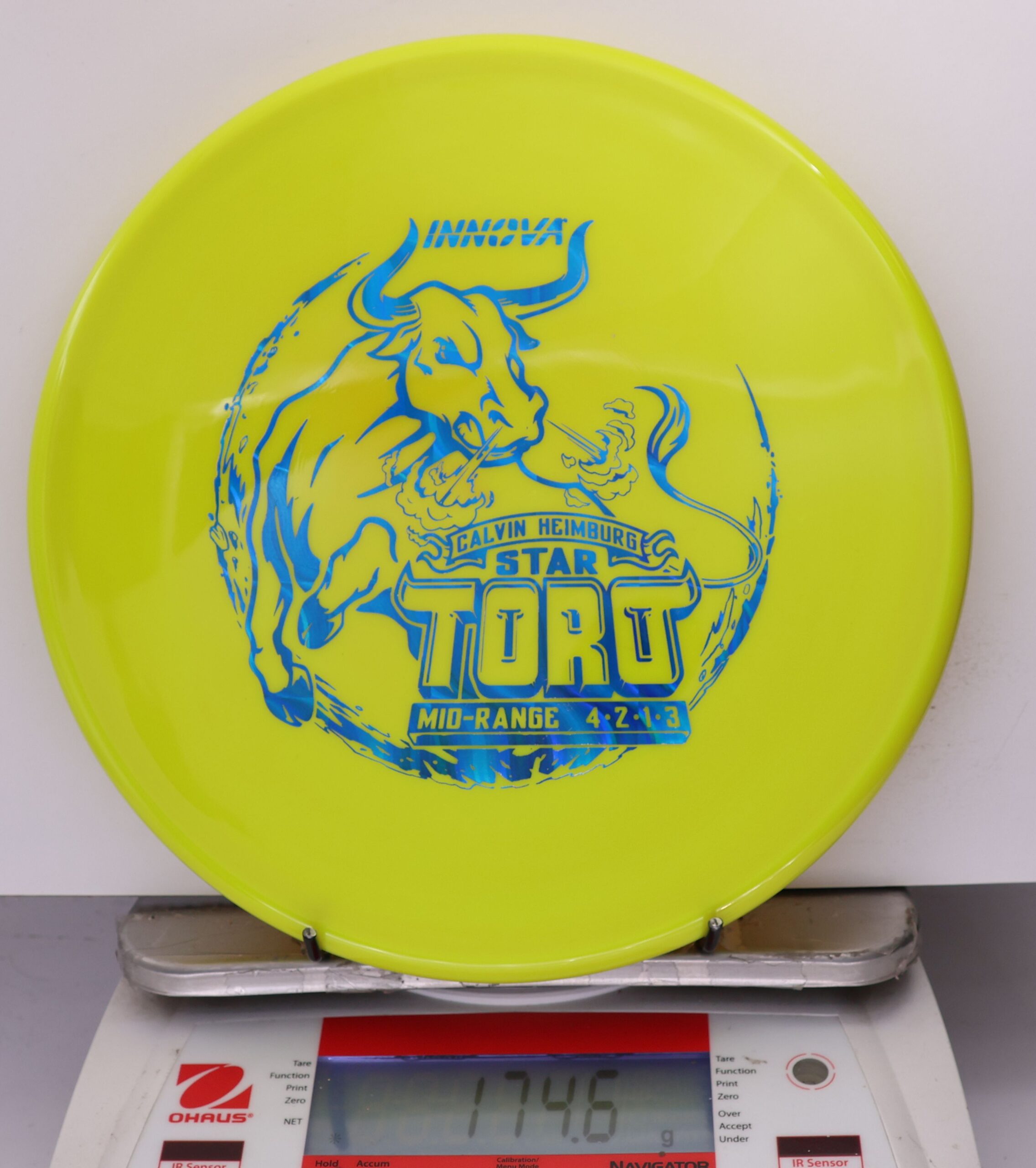 712738 Star Toro, Calvin Heimburg - #447 Yellow, 175