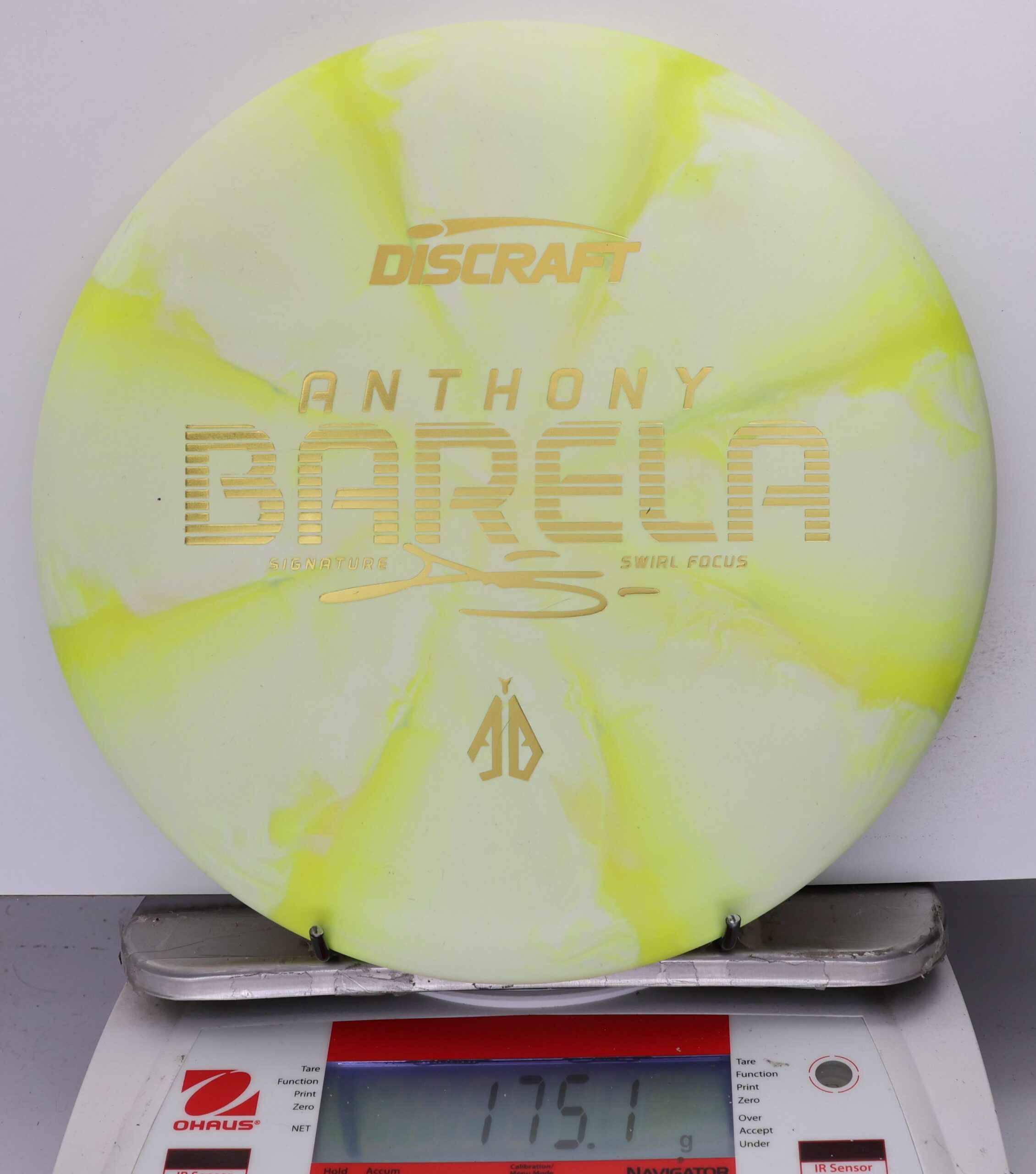 713773 Crazy Tuff Swirl Focus, Anthony Barela - #06 Yellow, 175