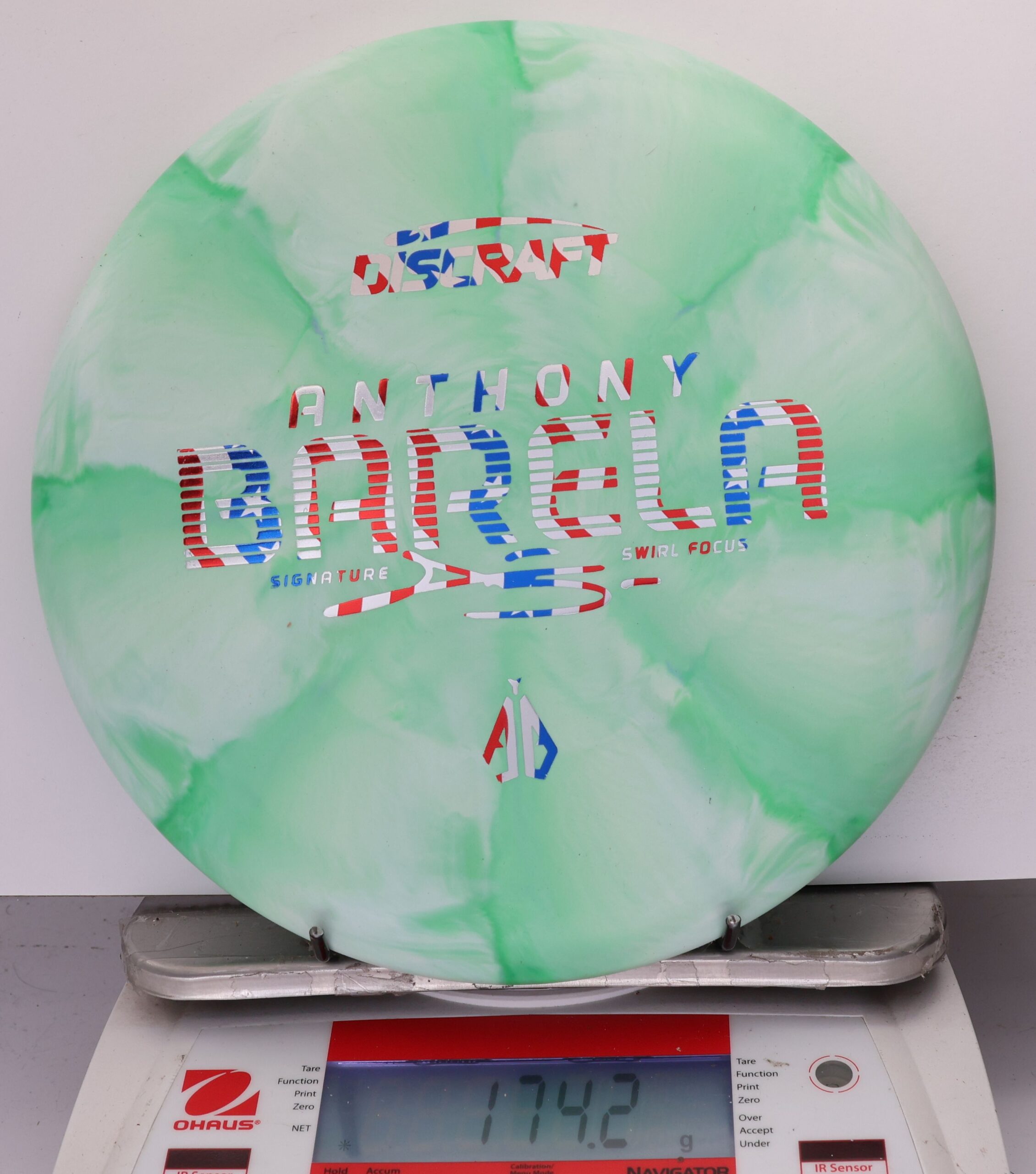 713786 Crazy Tuff Swirl Focus, Anthony Barela - #14 Green, 174