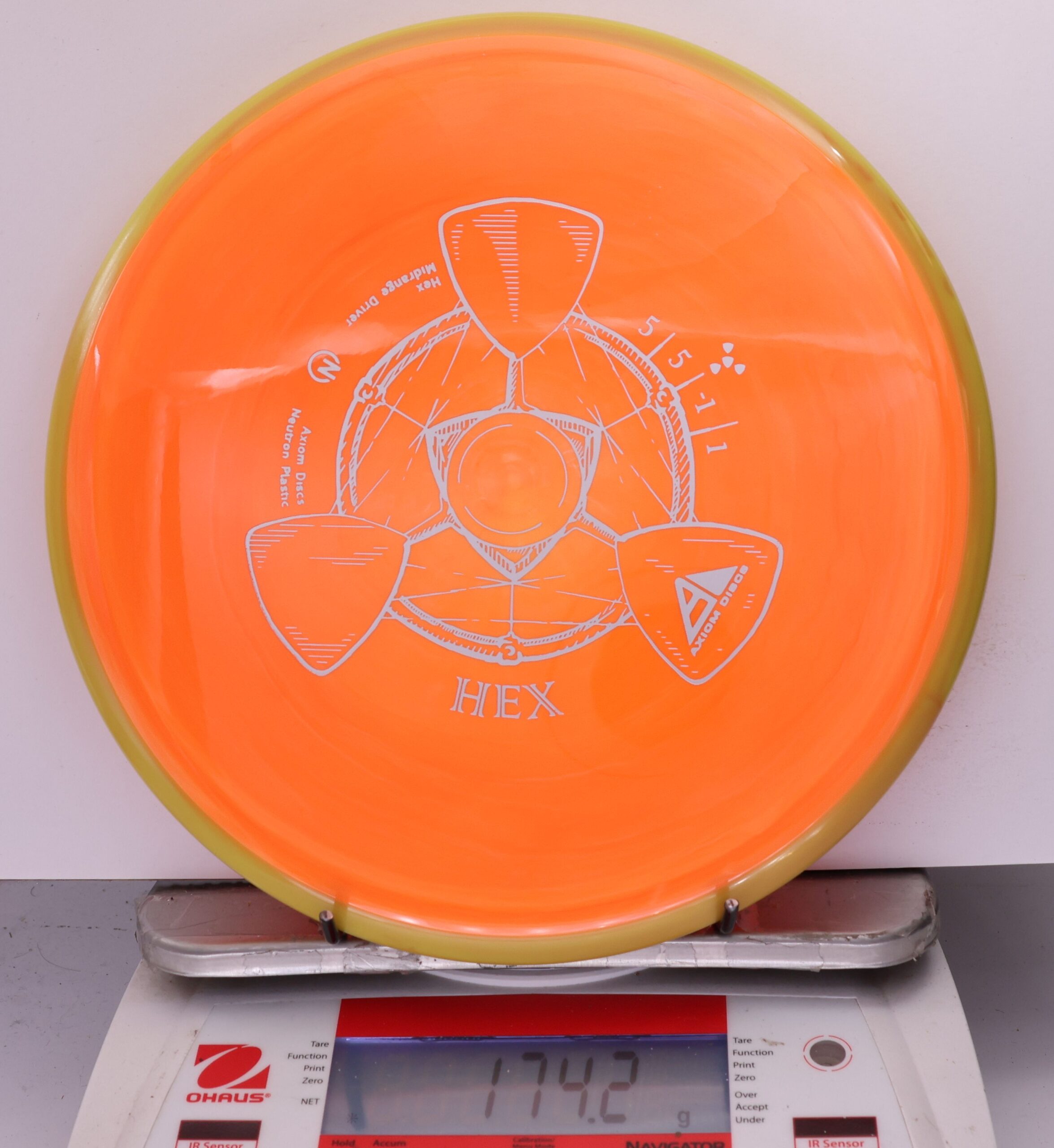 714541 Neutron Hex - #01 Golden-Orange, 174
