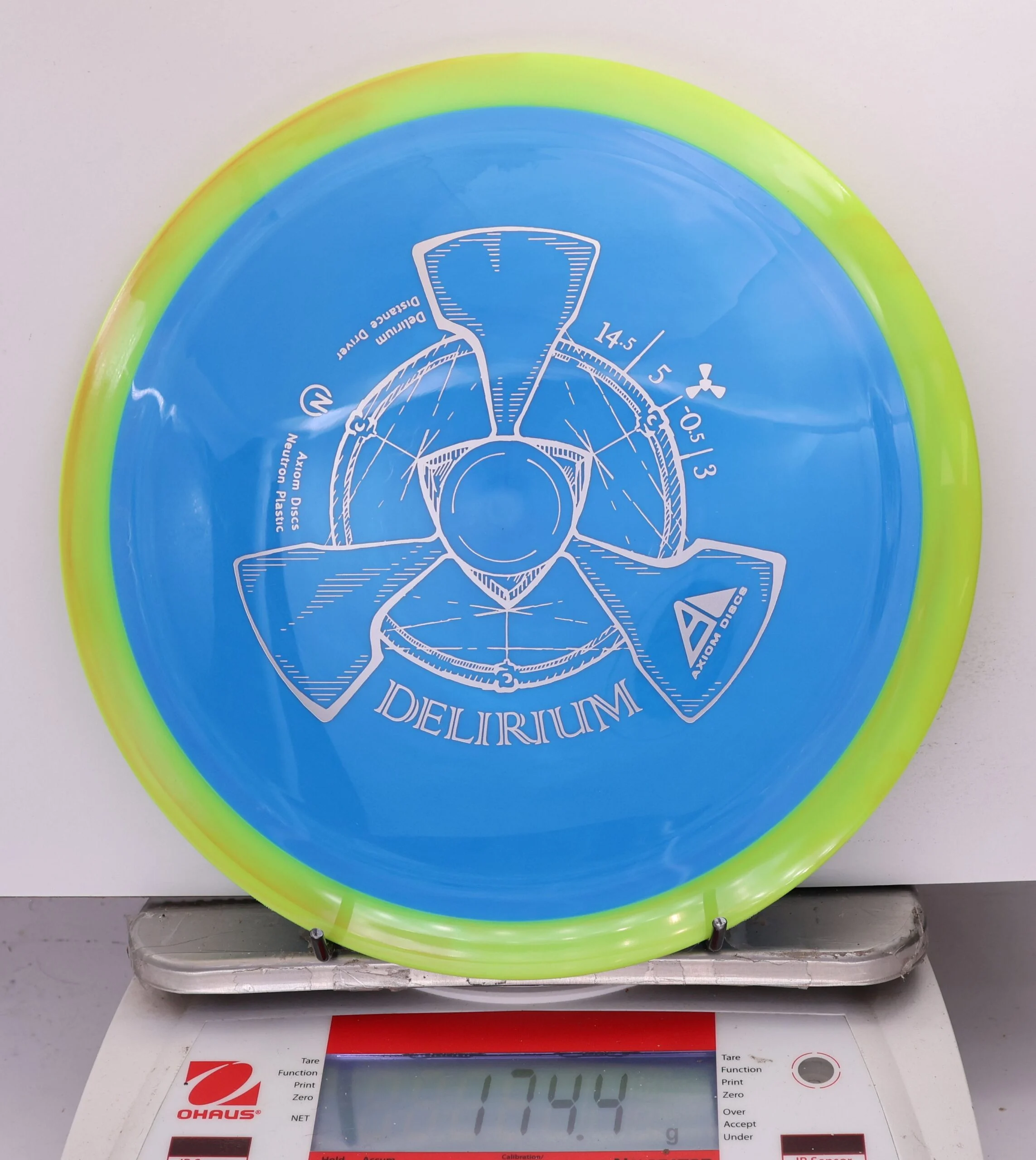 715622 Neutron Delirium - #283 Grellow-Blue, 174