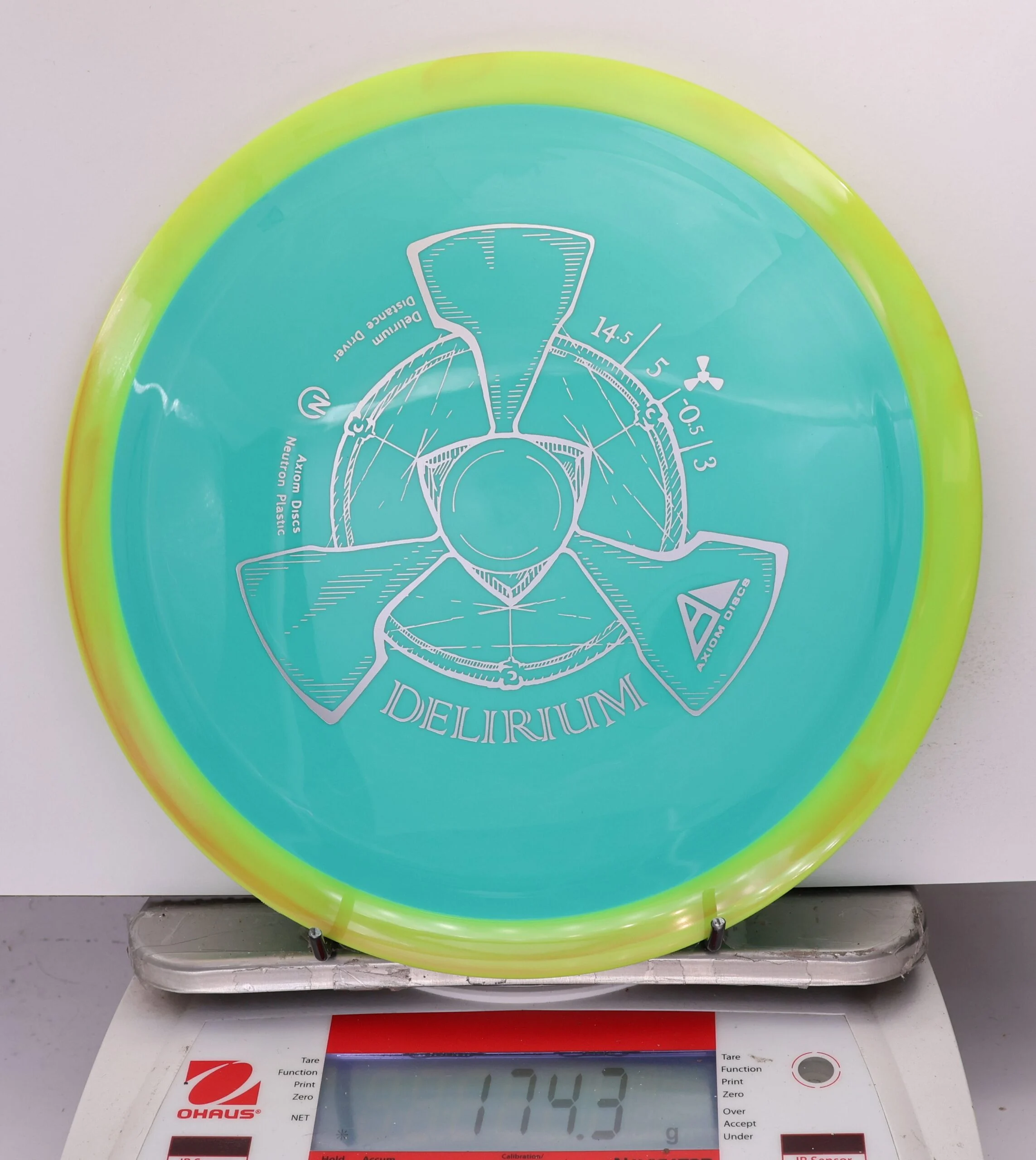 715632 Neutron Delirium - #288 NYellow-Teal, 174