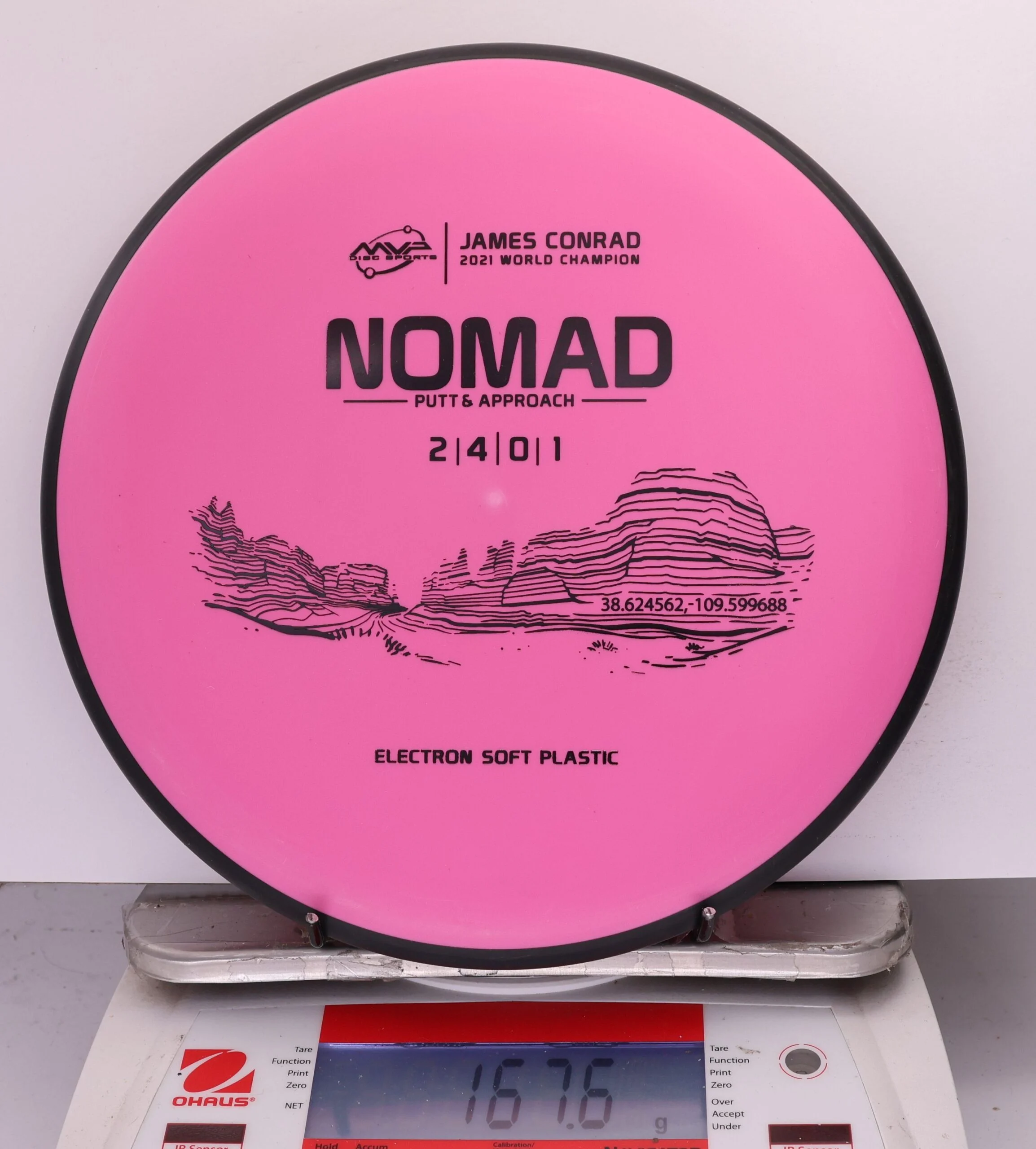 717762 Electron Soft Nomad, James Conrad - #292 Pink, 168