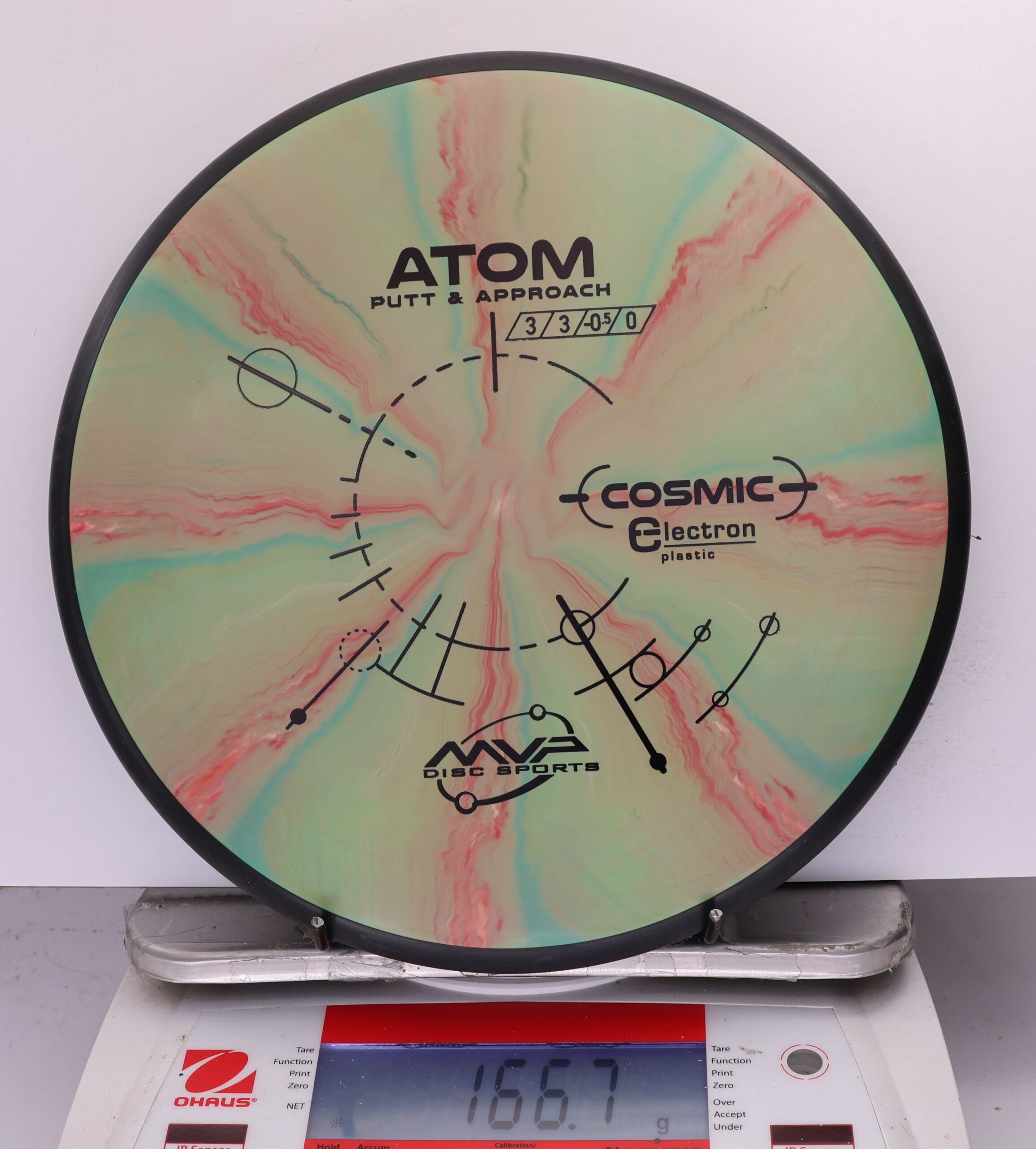 717936 Cosmic Electron Atom - #286 GreenRed, 167