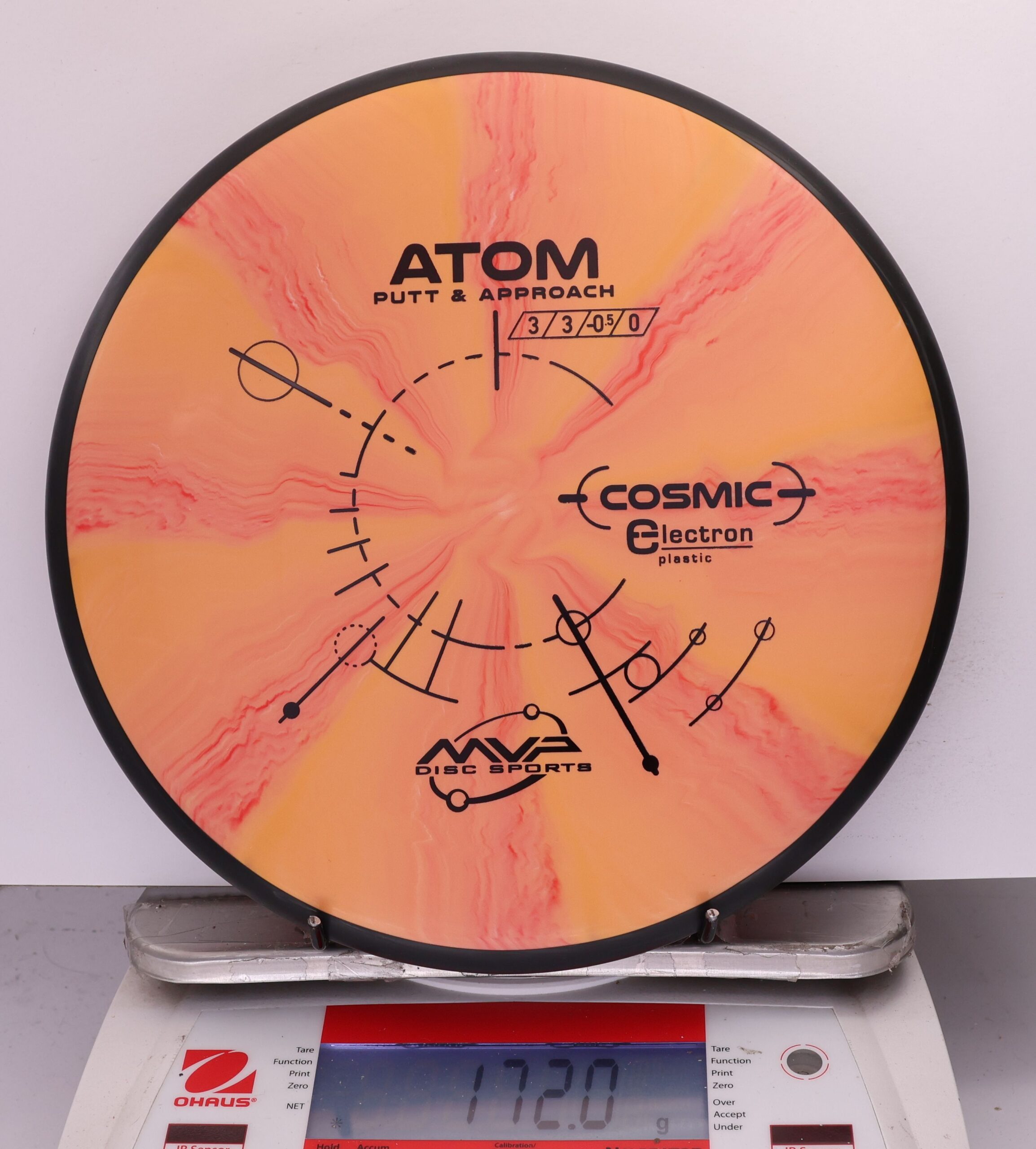 717939 Cosmic Electron Atom - #289 OrangeRed, 172