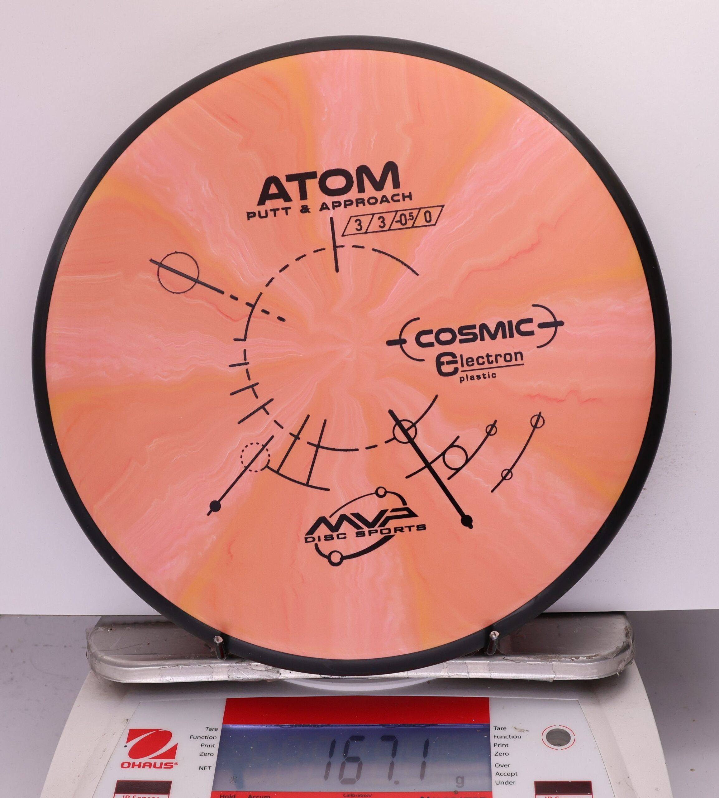 717950 Cosmic Electron Atom - #290 OrangePink, 167
