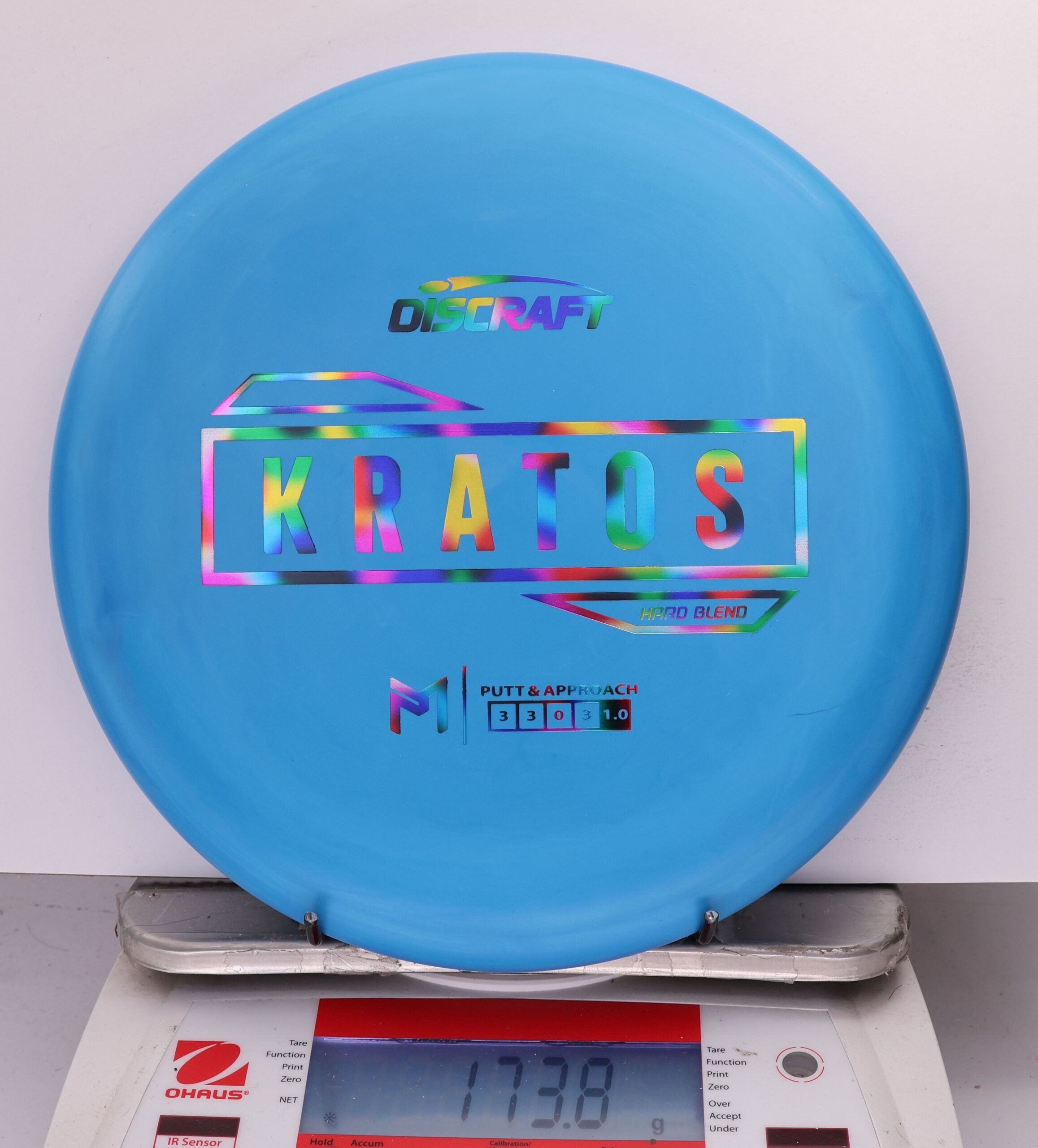 720455 Putter Line Hard Kratos, Paul McBeth - #20 LtBlue, 174
