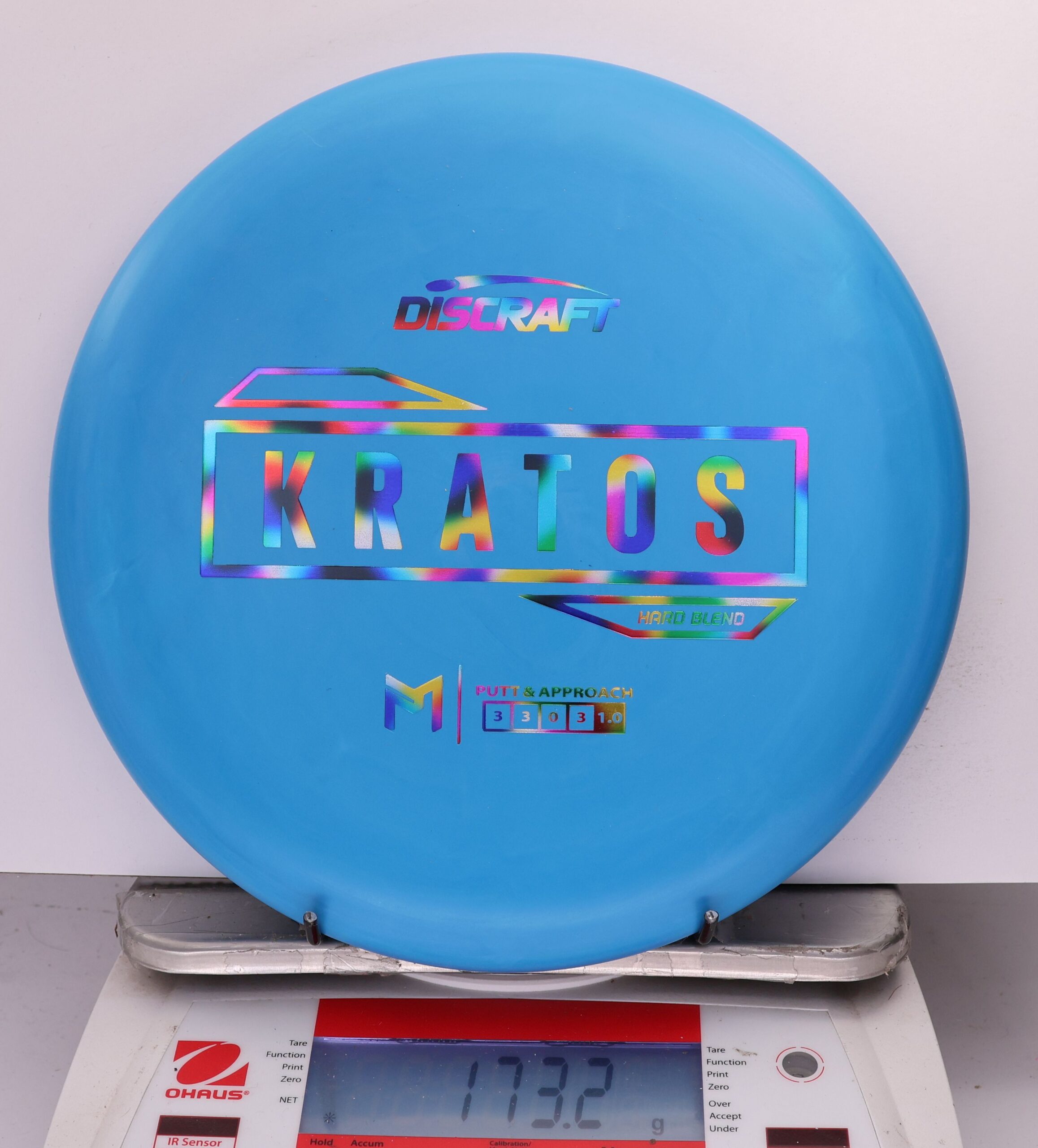 720456 Putter Line Hard Kratos, Paul McBeth - #21 LtBlue, 173