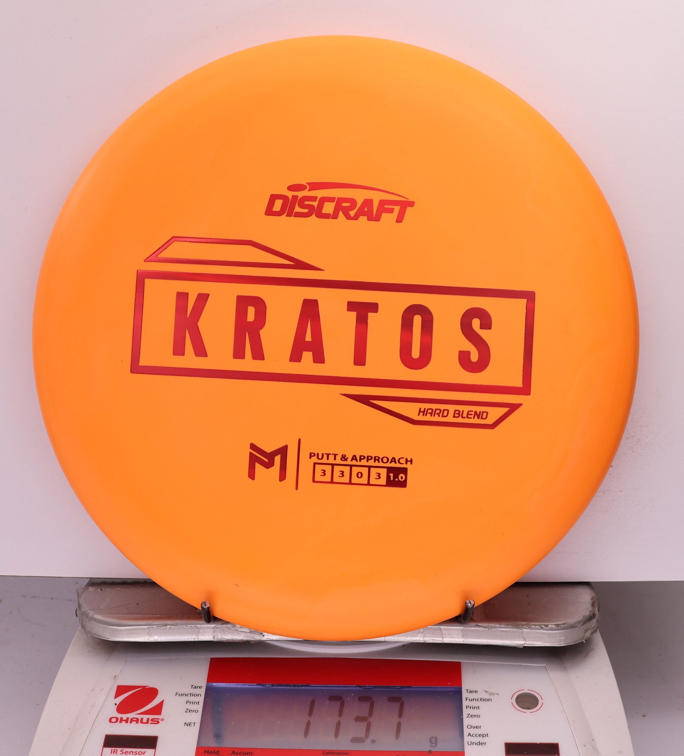 720466 Putter Line Hard Kratos, Paul McBeth - #26 Orange, 174