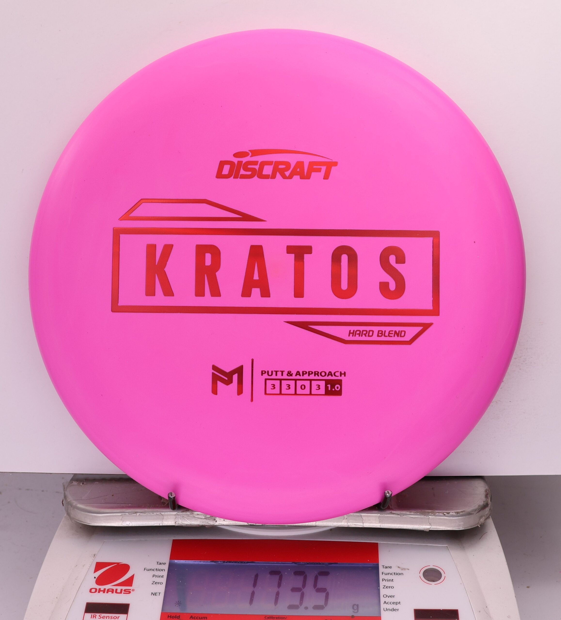 720469 Putter Line Hard Kratos, Paul McBeth - #29 DkPink, 174