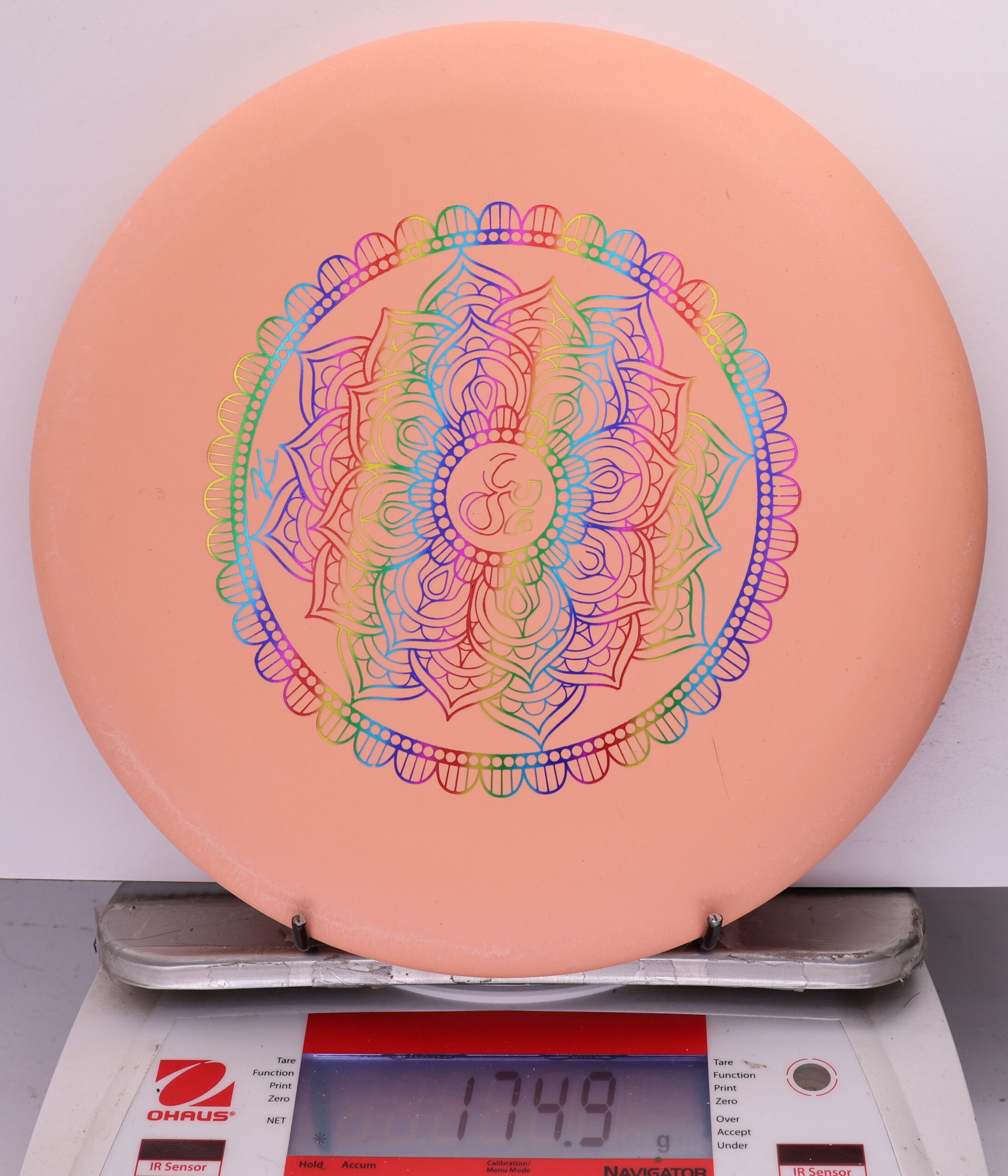 721206 Eraser Wizard - #435 SS Orange Mandala, 175
