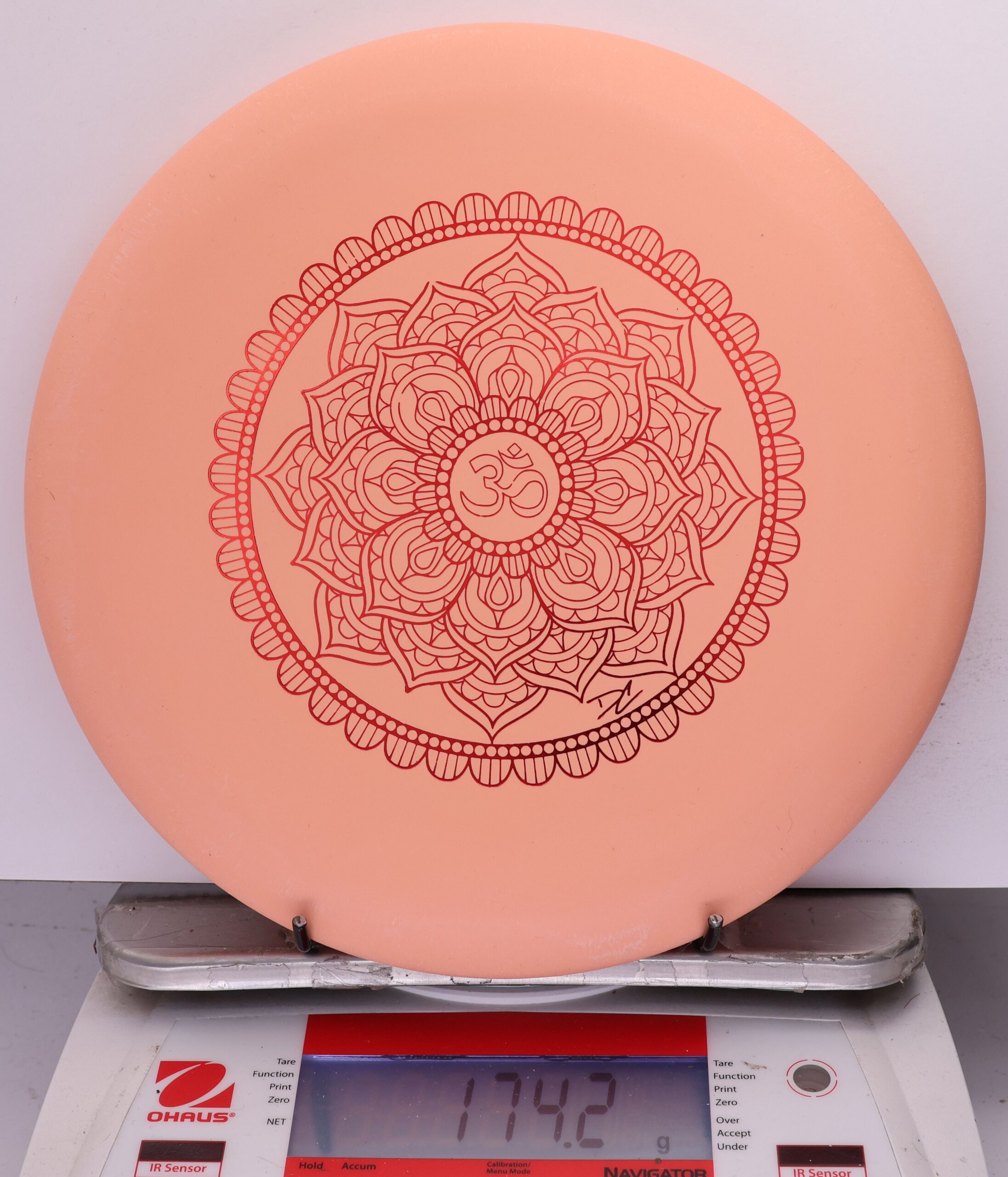 721208 Eraser Wizard - #437 SS Orange Mandala, 174