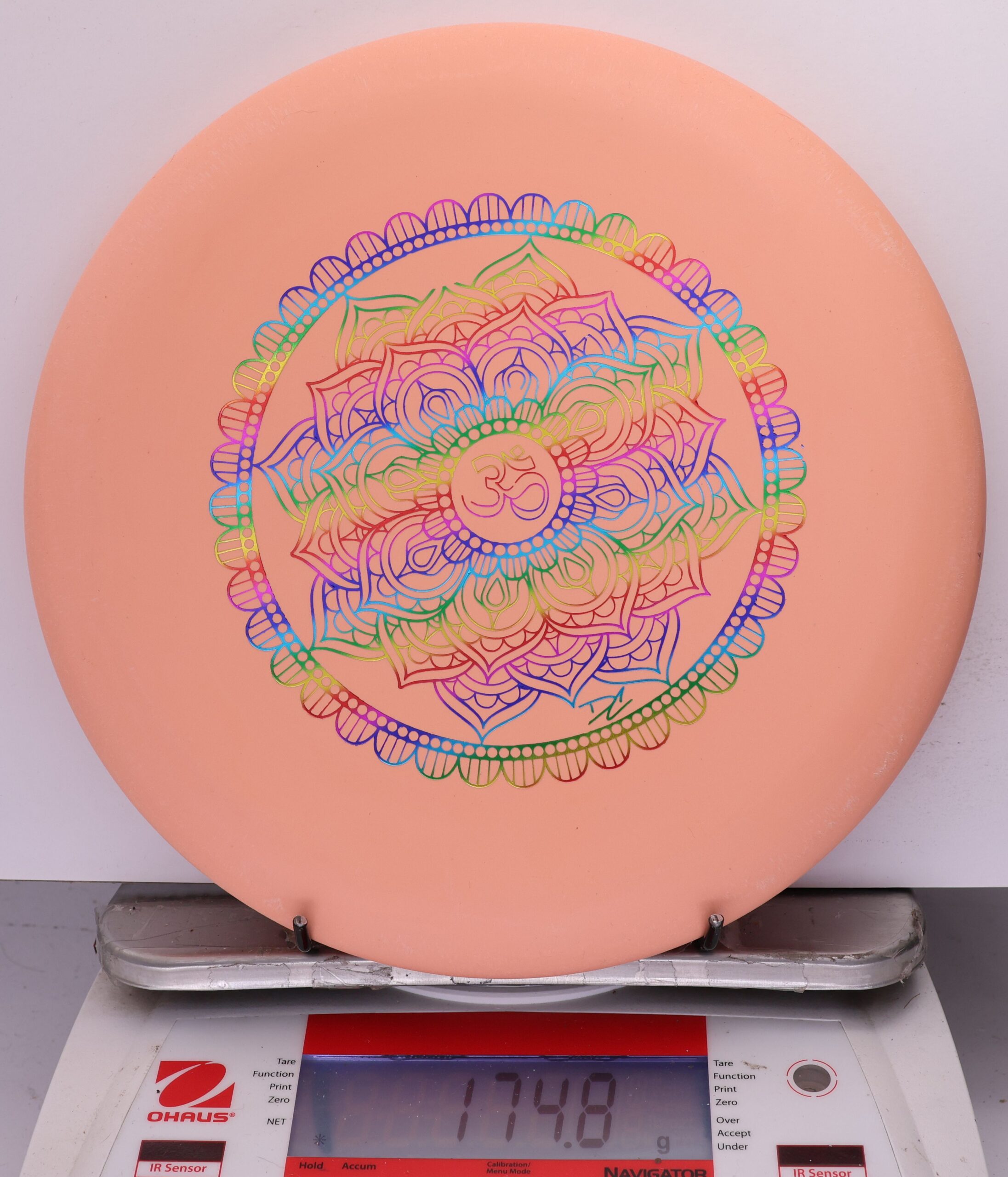 721209 Eraser Wizard - #438 SS Orange Mandala, 175