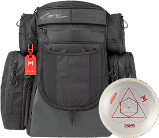 GripEQ MB-PX1 Disc Golf Bag, Paul McBeth Signature Series