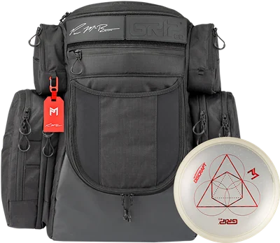 GripEQ MB-PX1 Disc Golf Bag, Paul McBeth Signature Series